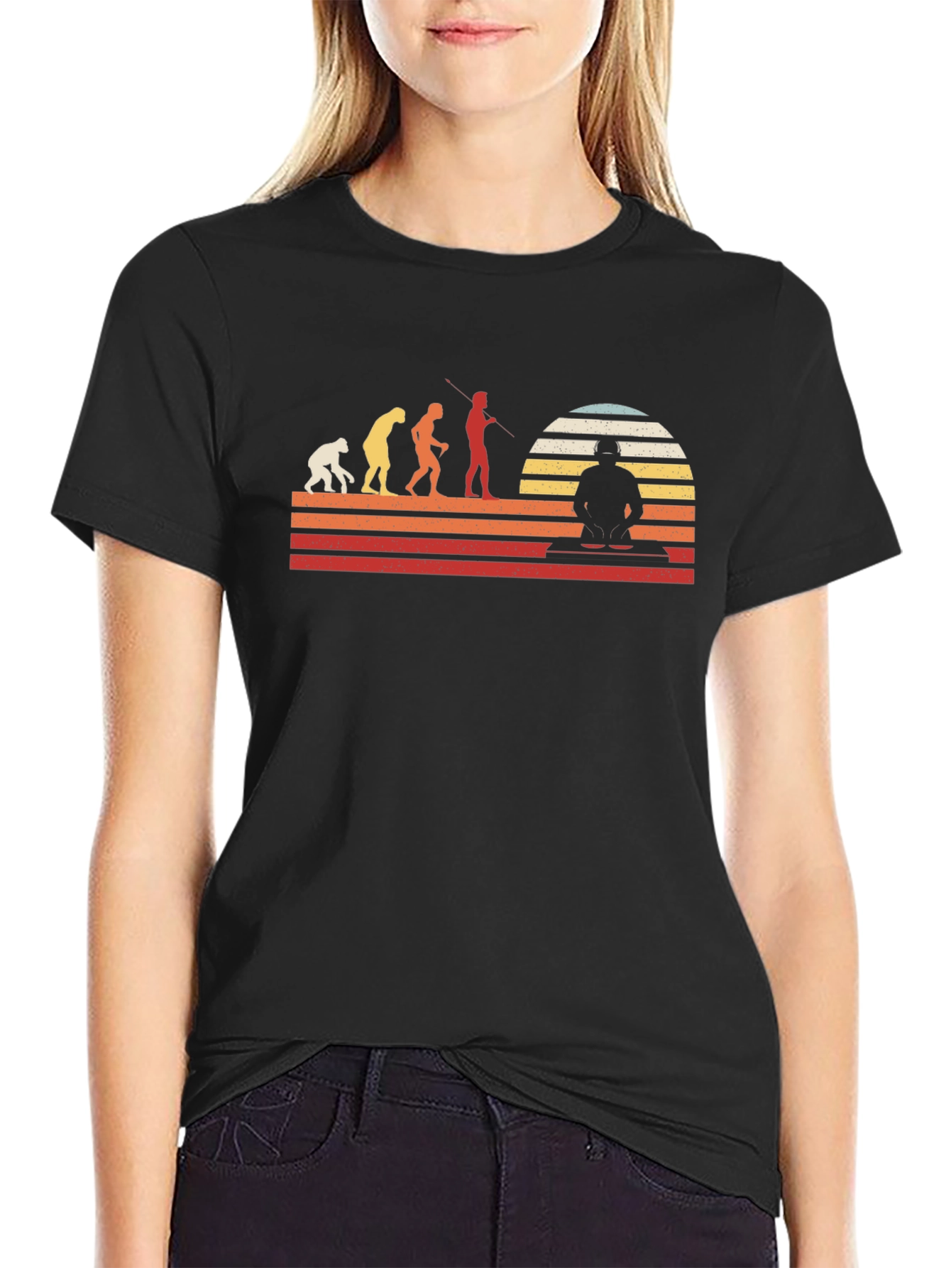 Evolution of DJ Black T-Shirt