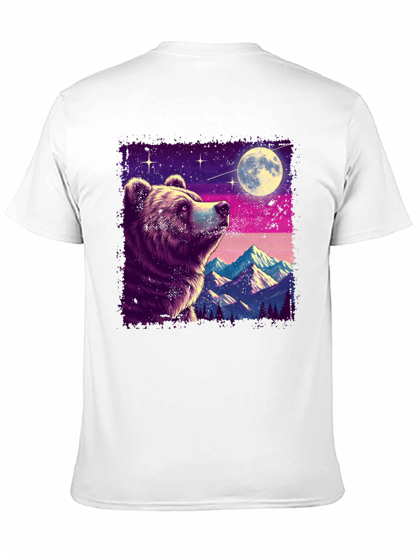 Bear Moon Mountain Graphic Tee