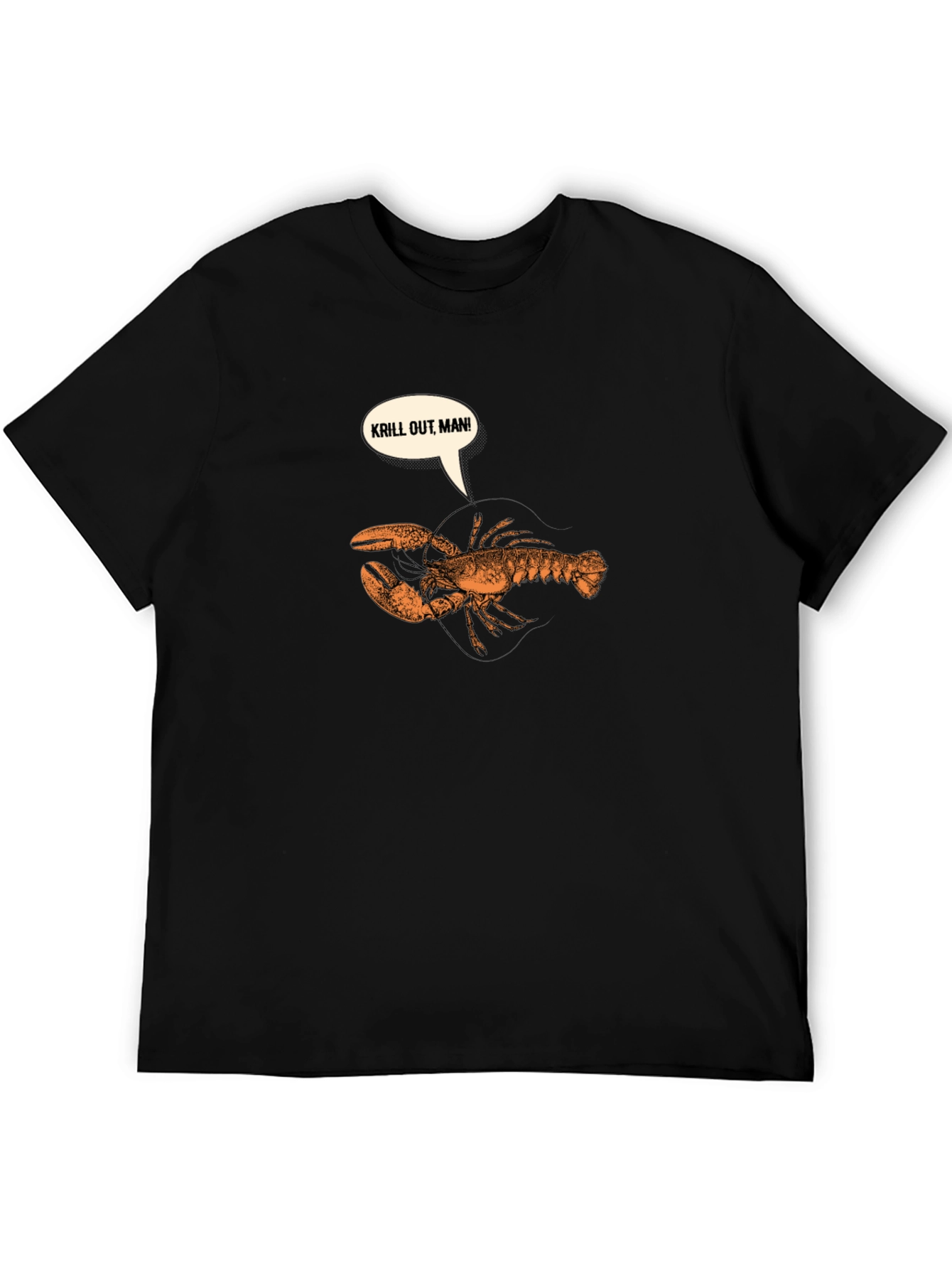 Krill Out Man! Lobster Graphic Tee