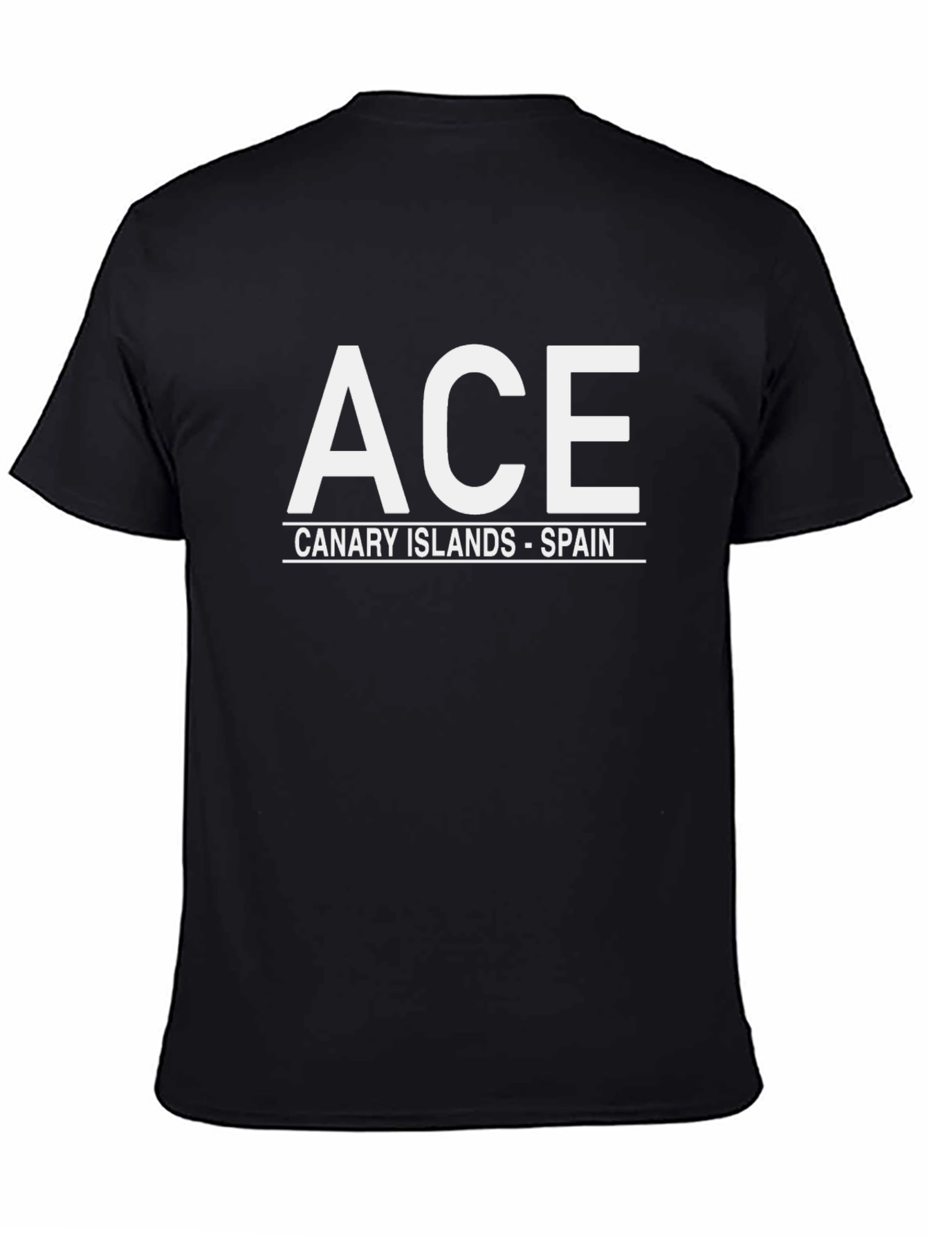 ACE Canary Islands Spain Black T-Shirt