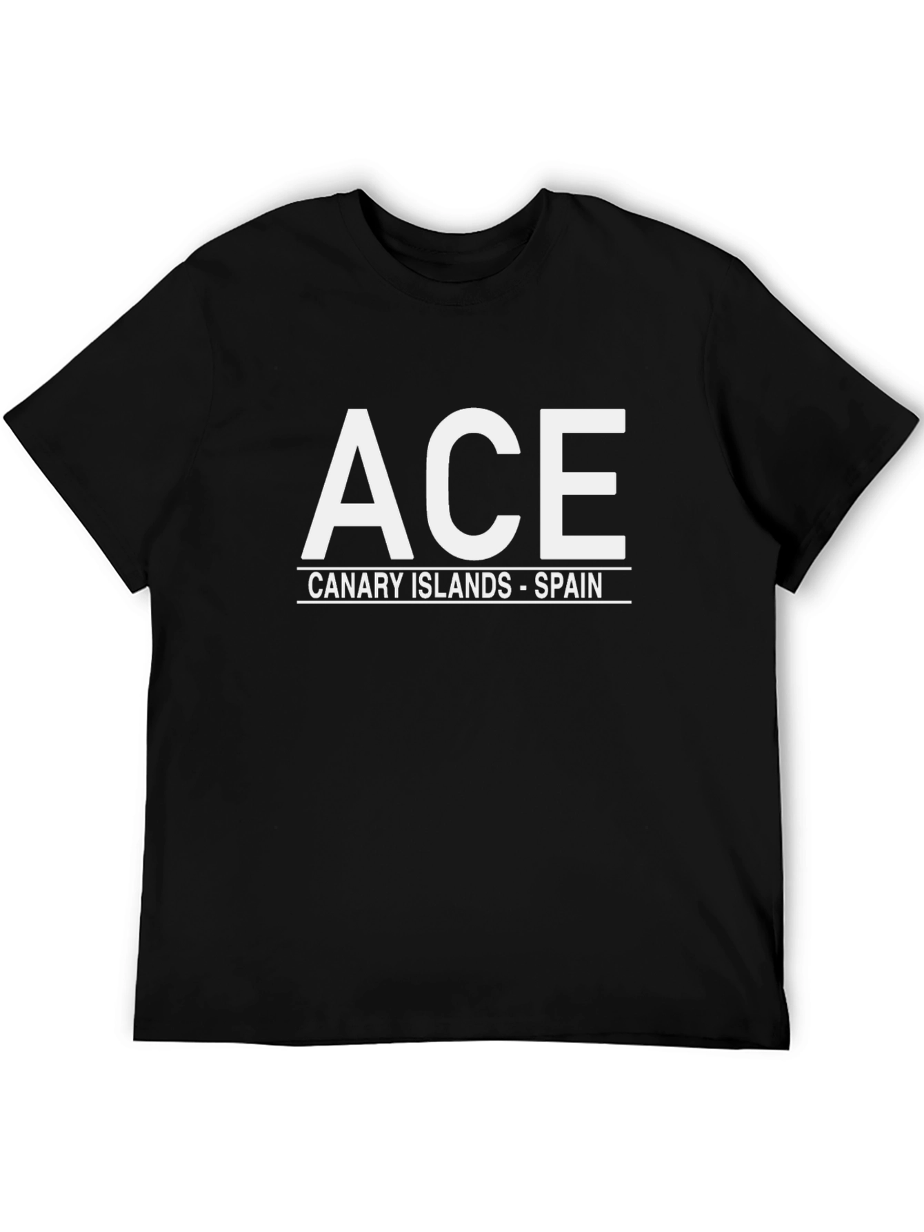ACE Canary Islands Spain Black T-Shirt