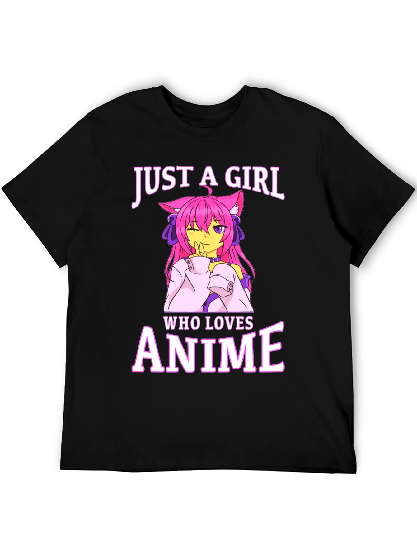 Just A Girl Who Loves Anime T-Shirt