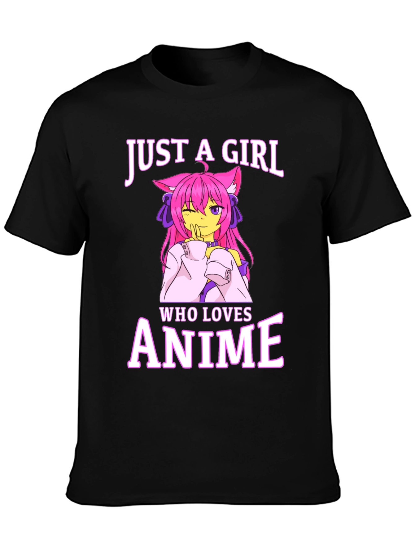 Just A Girl Who Loves Anime T-Shirt
