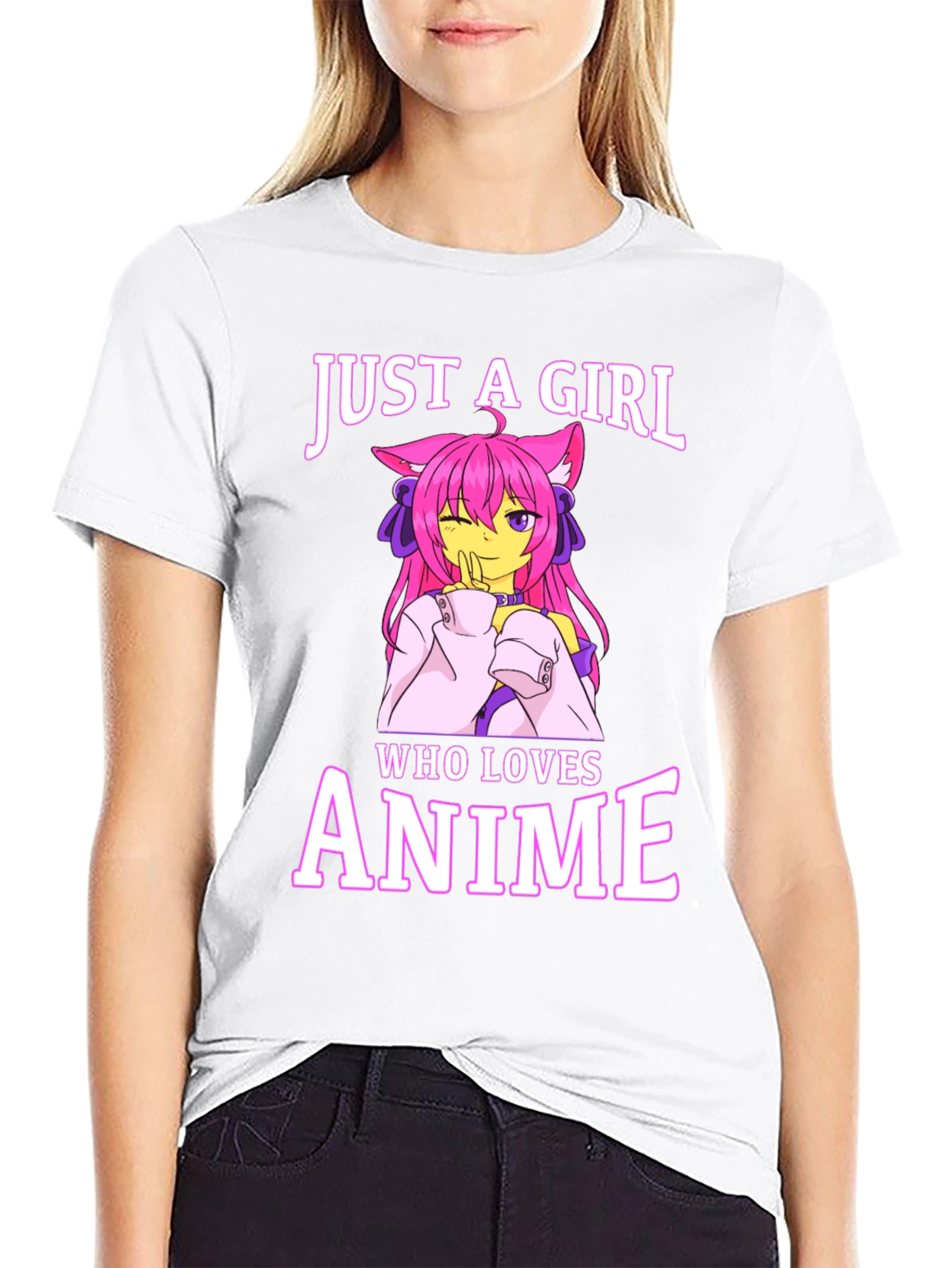 Just A Girl Who Loves Anime T-Shirt