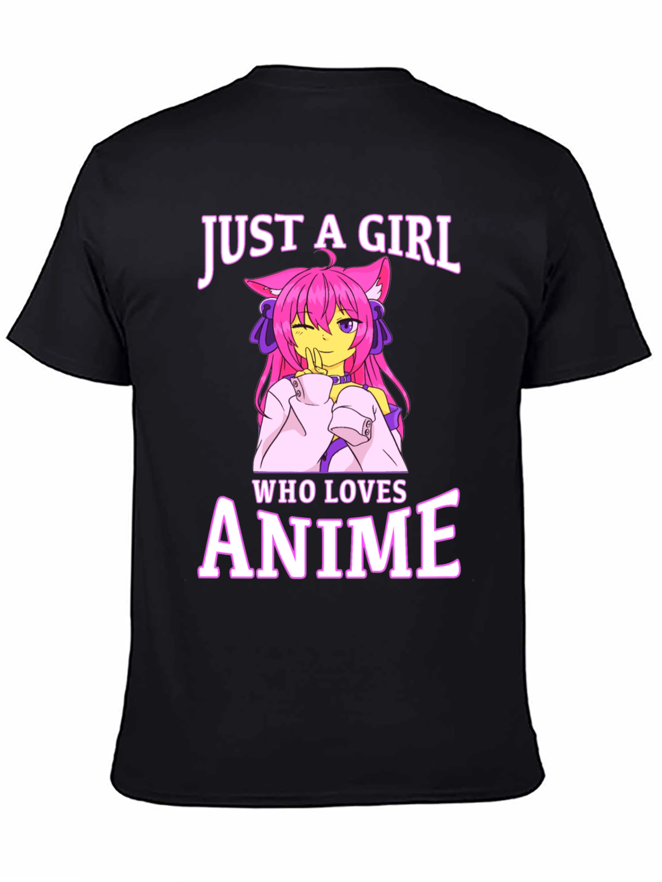 Just A Girl Who Loves Anime T-Shirt