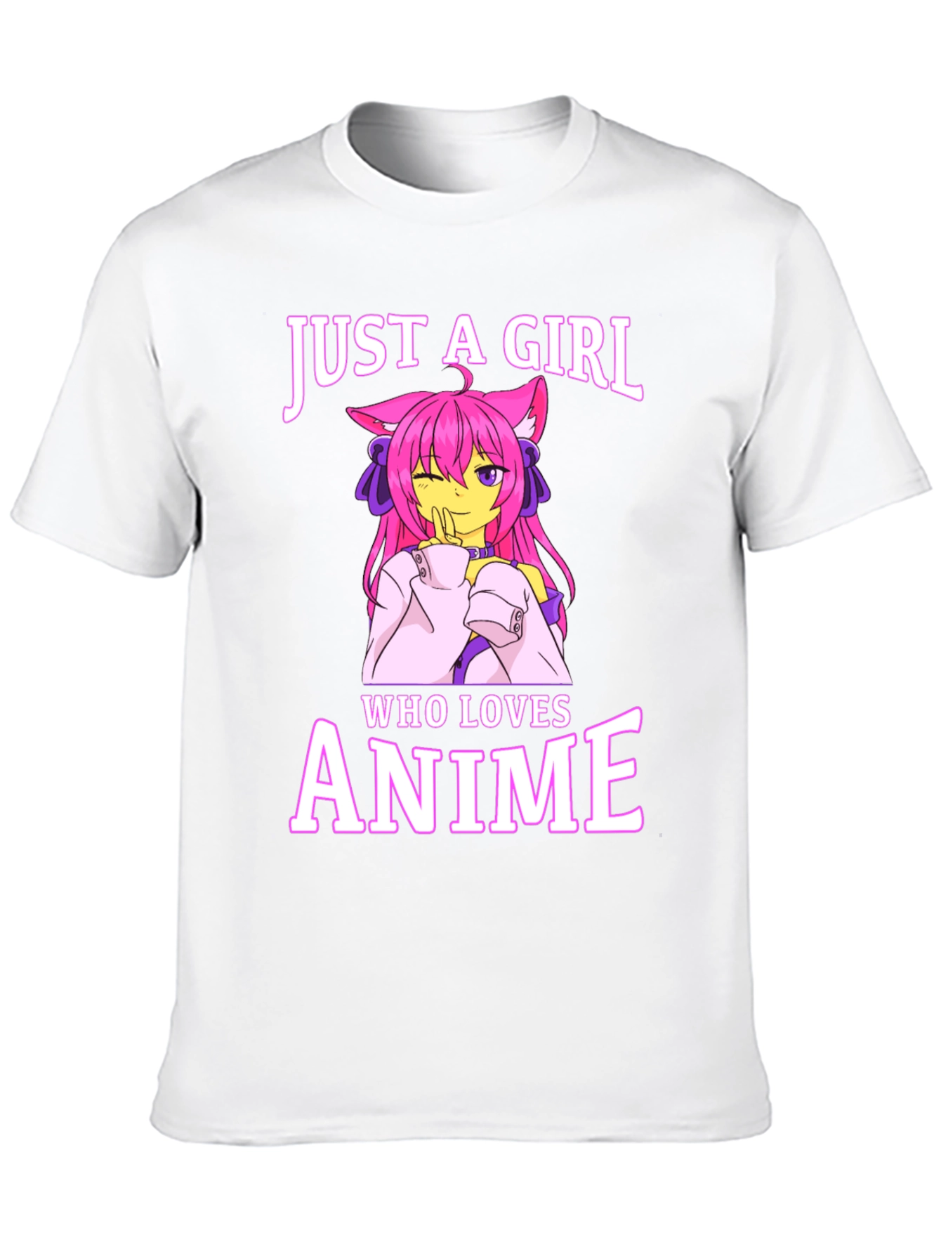 Just A Girl Who Loves Anime T-Shirt