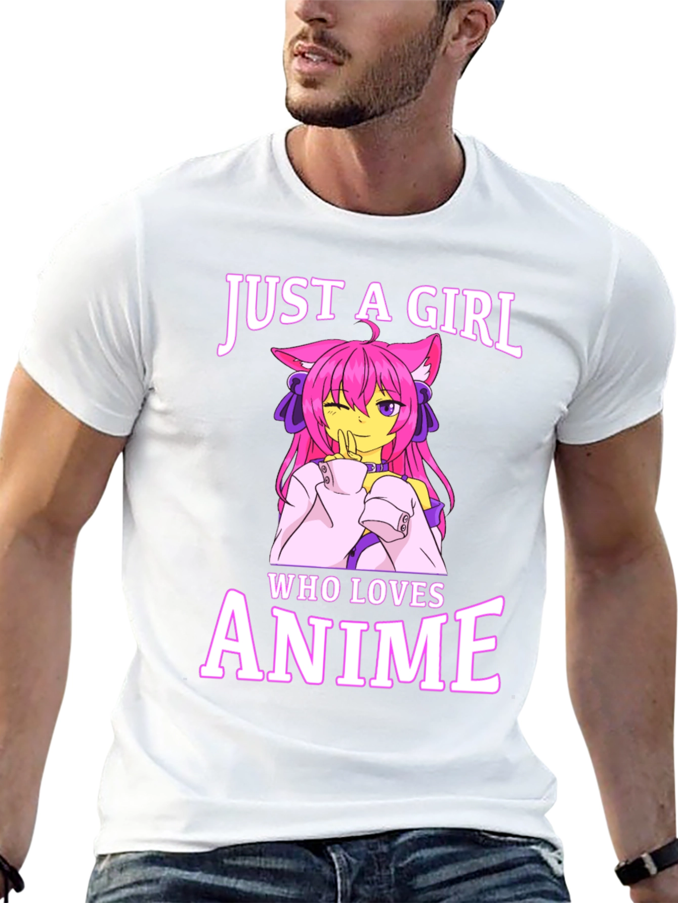 Just A Girl Who Loves Anime T-Shirt