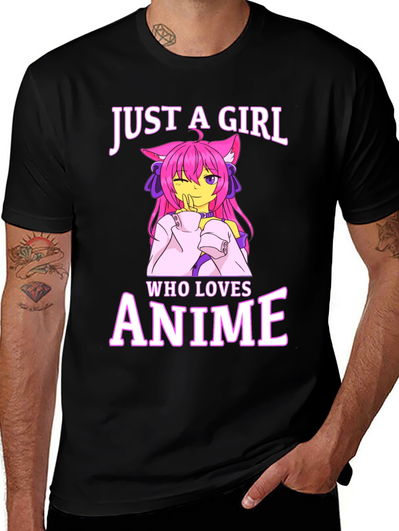 Just A Girl Who Loves Anime T-Shirt