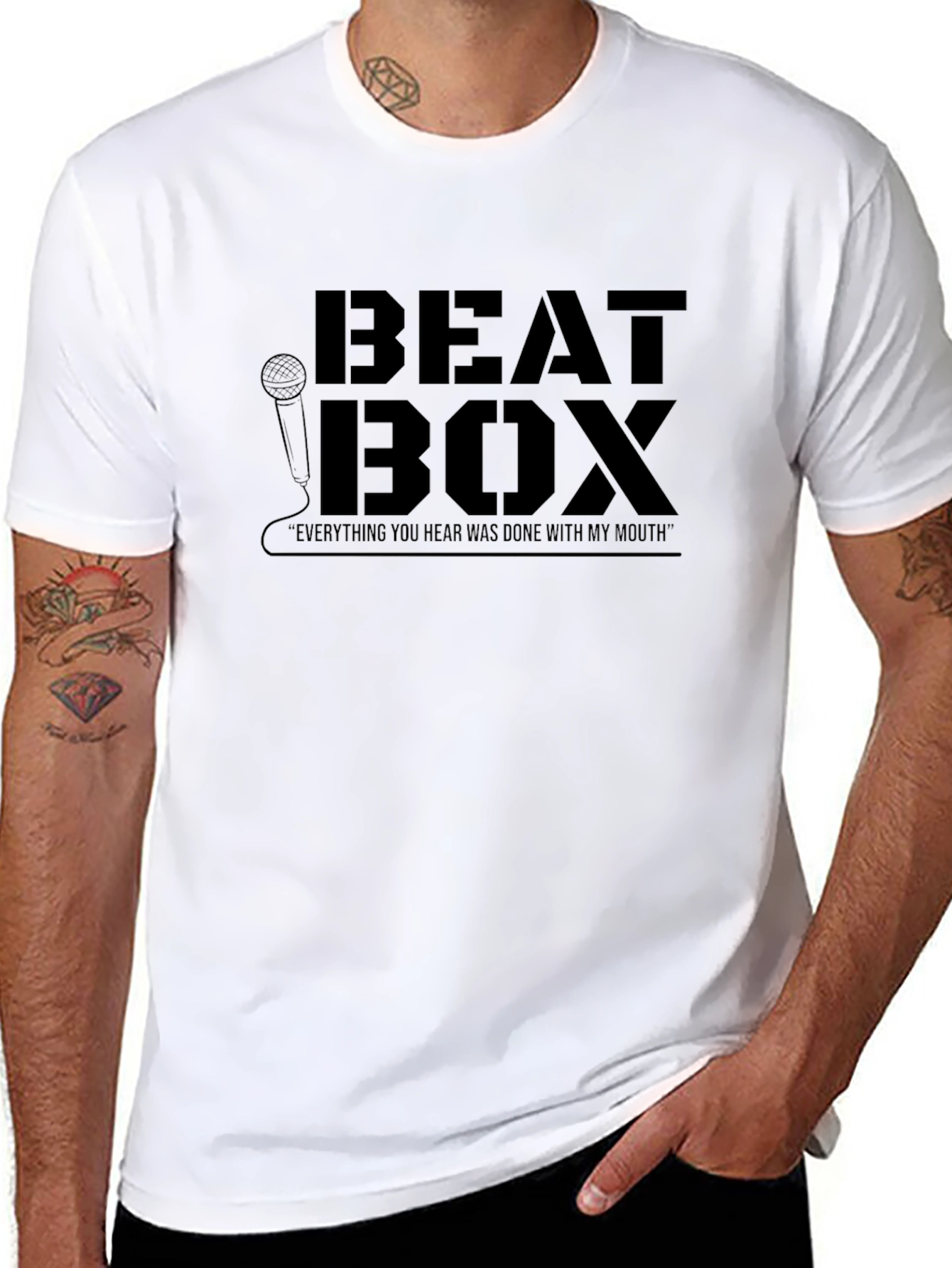 Beat Box Black T-Shirt