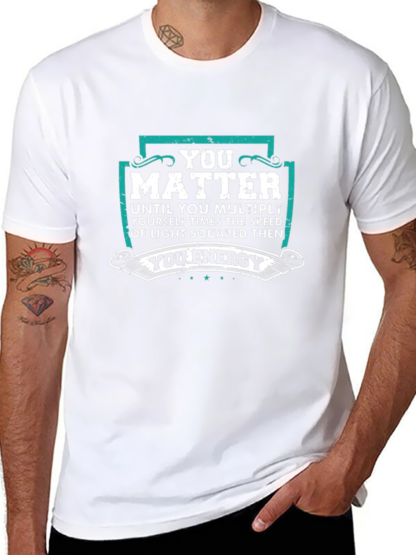 You Matter Energy T-Shirt Physics Science Tee