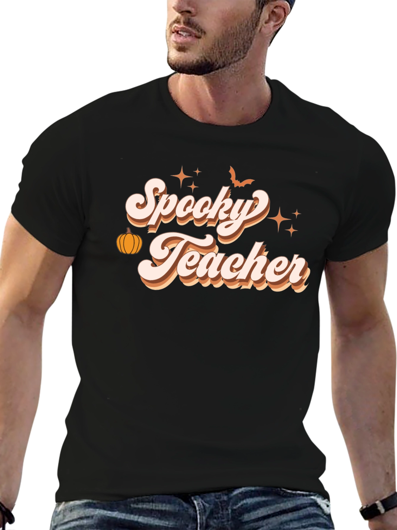 Spooky Teacher Halloween T-Shirt