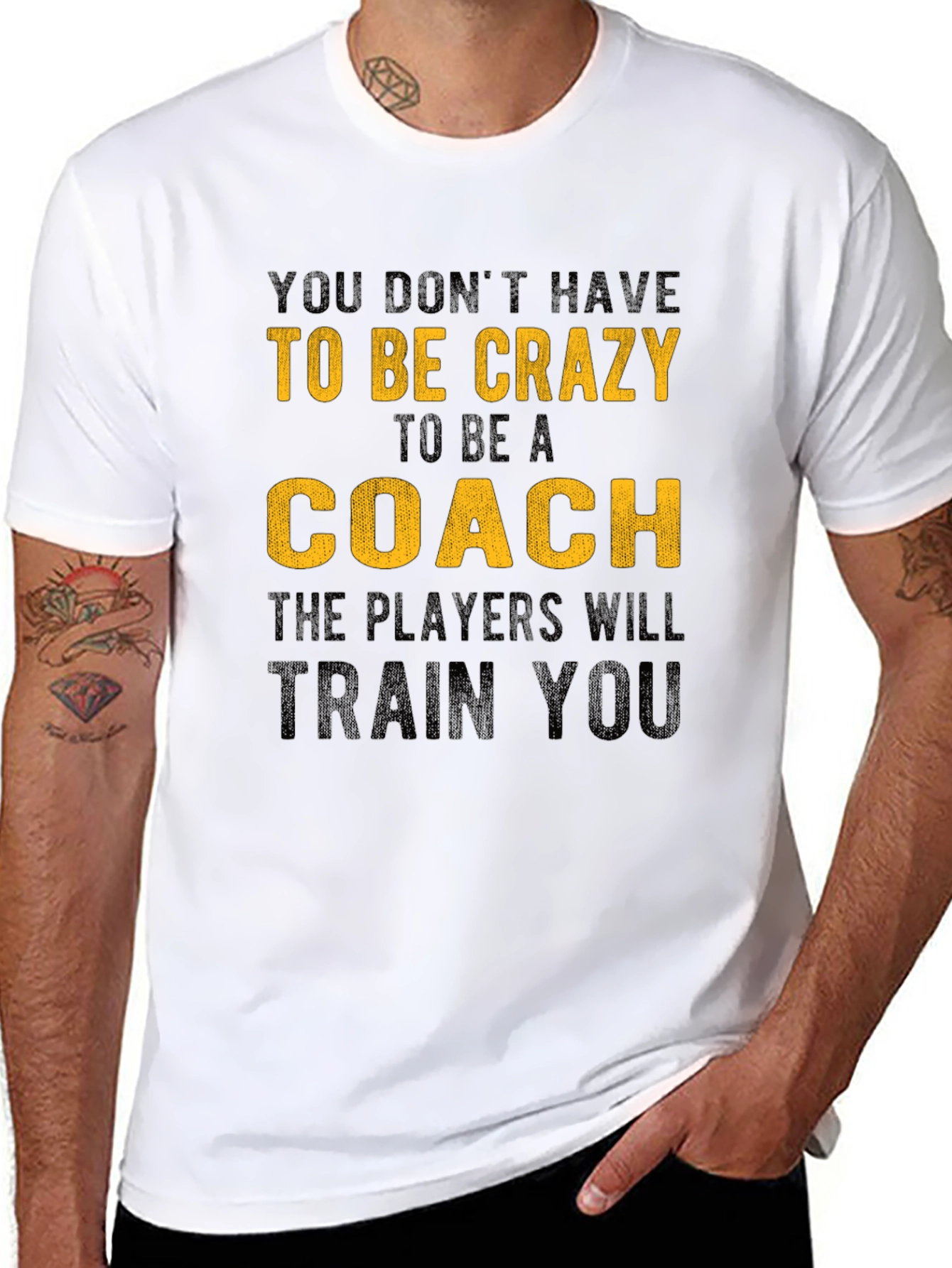 Crazy Coach T-Shirt - Funny Sports Apparel