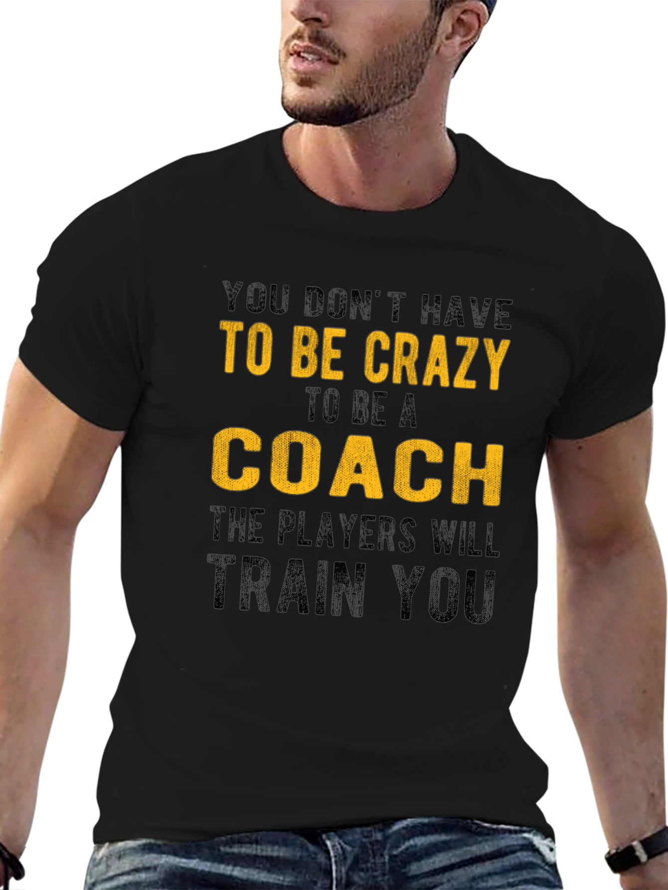 Crazy Coach T-Shirt - Funny Sports Apparel
