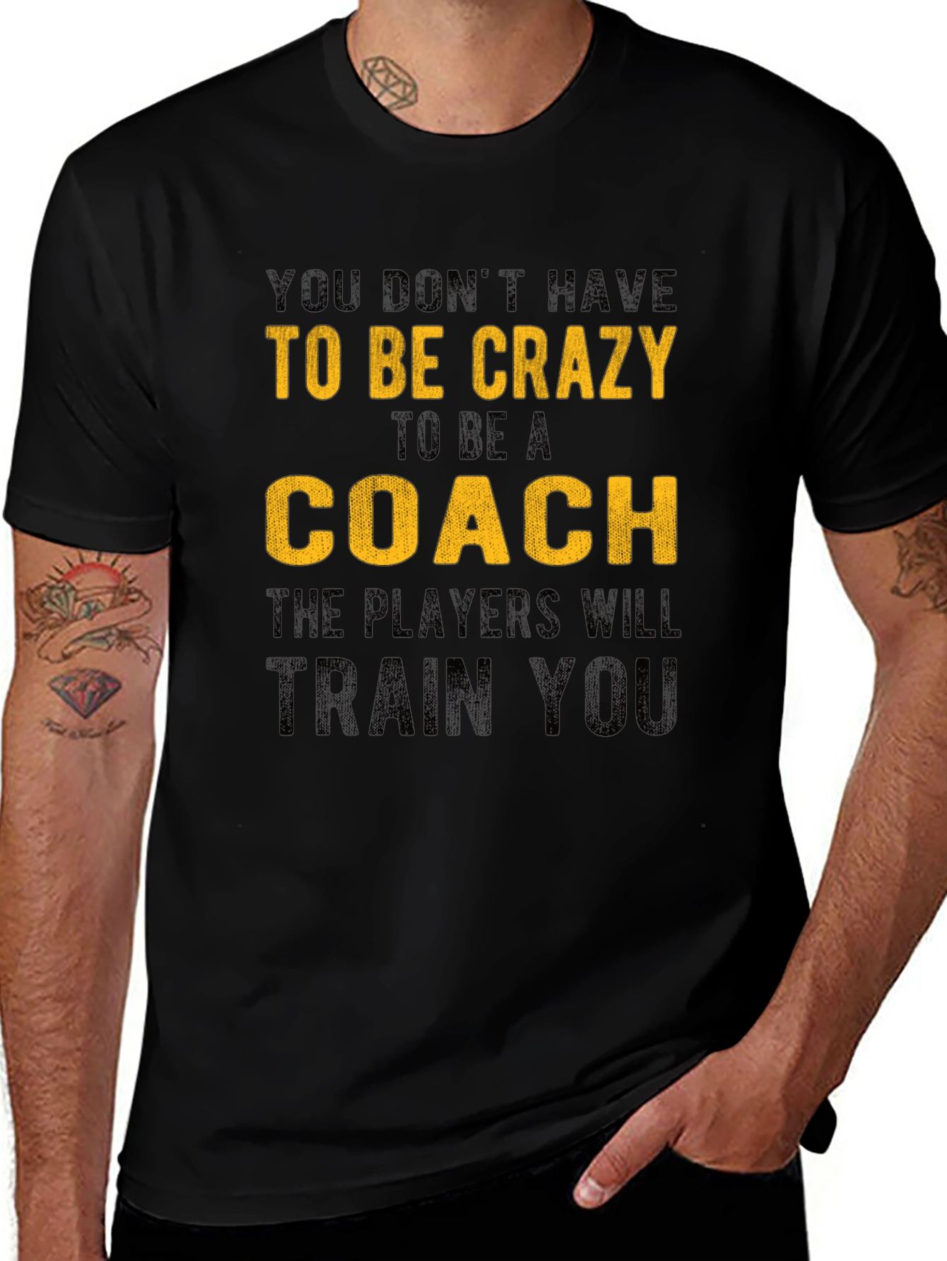 Crazy Coach T-Shirt - Funny Sports Apparel