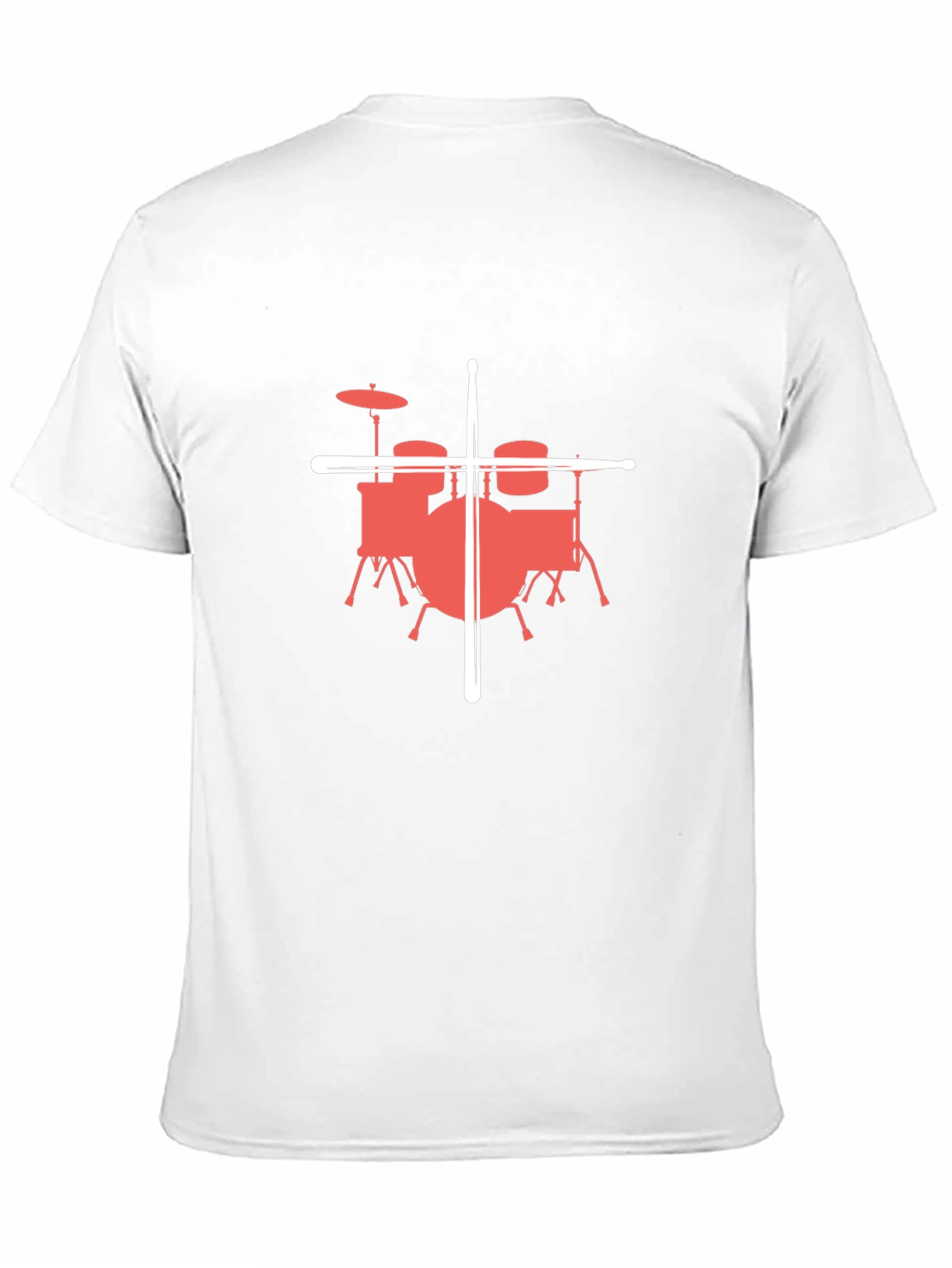 Drum Kit Graphic Tee - Musician Style
