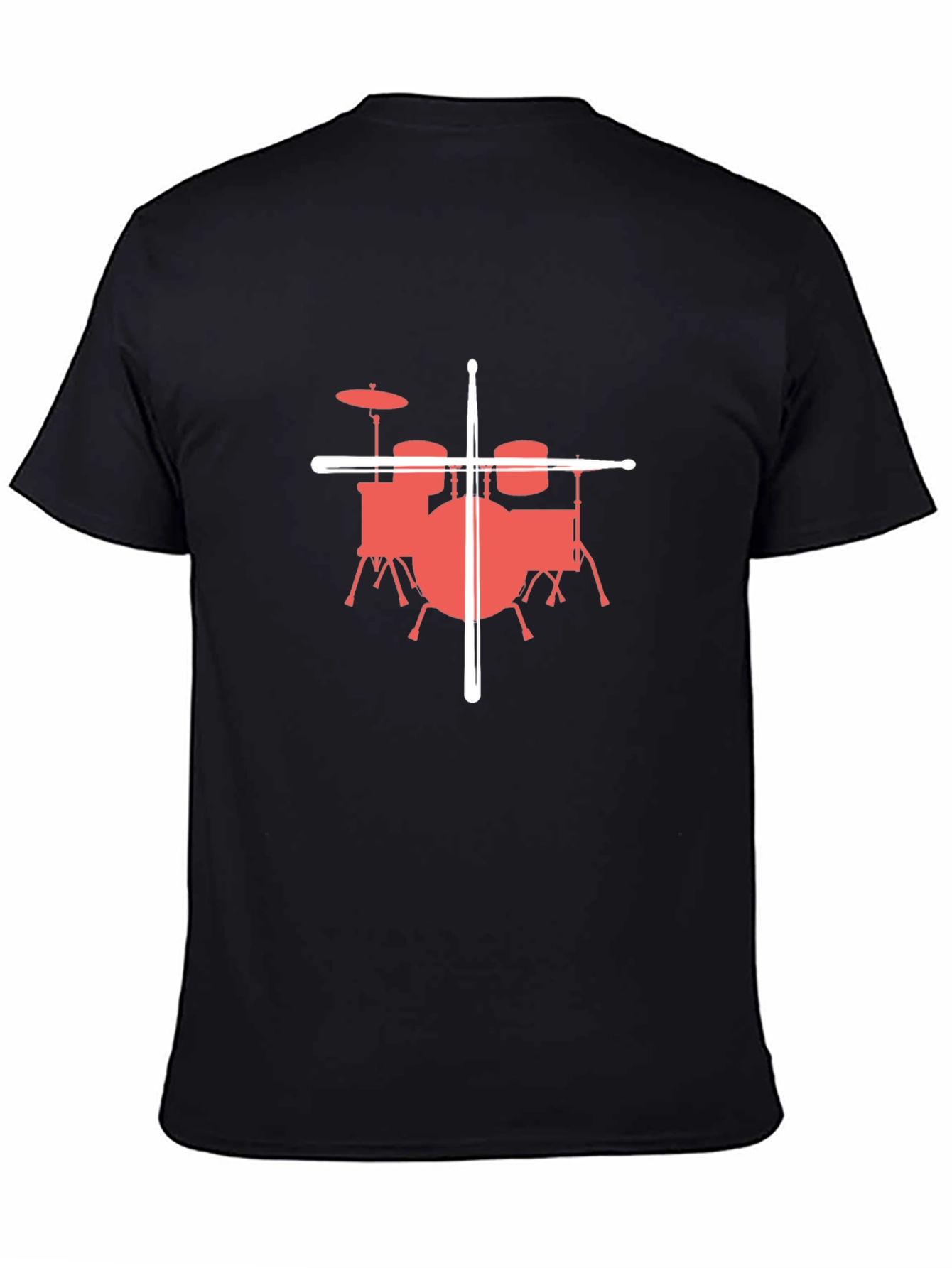 Drum Kit Graphic Tee - Musician Style