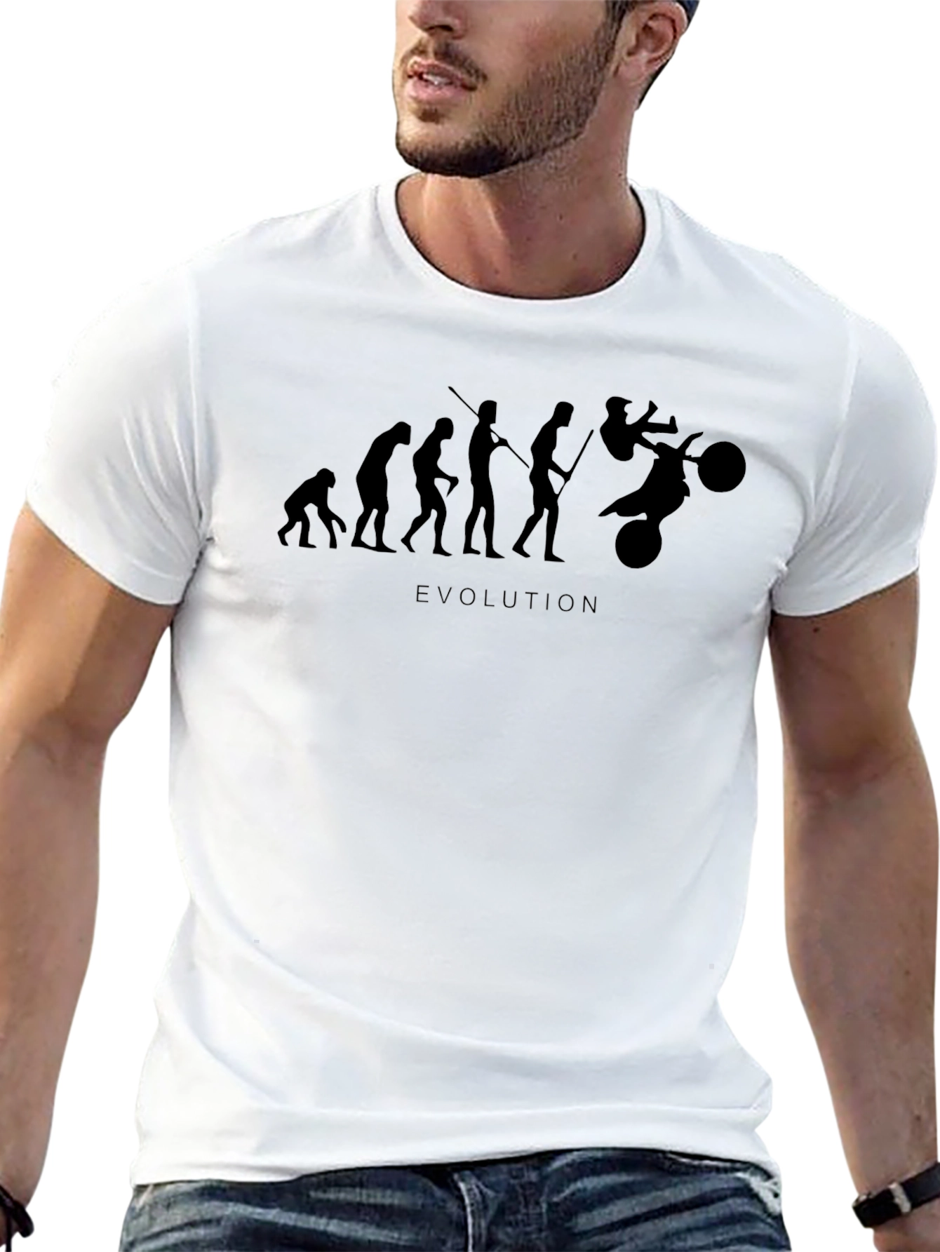 Evolution ATV Rider Black T-Shirt