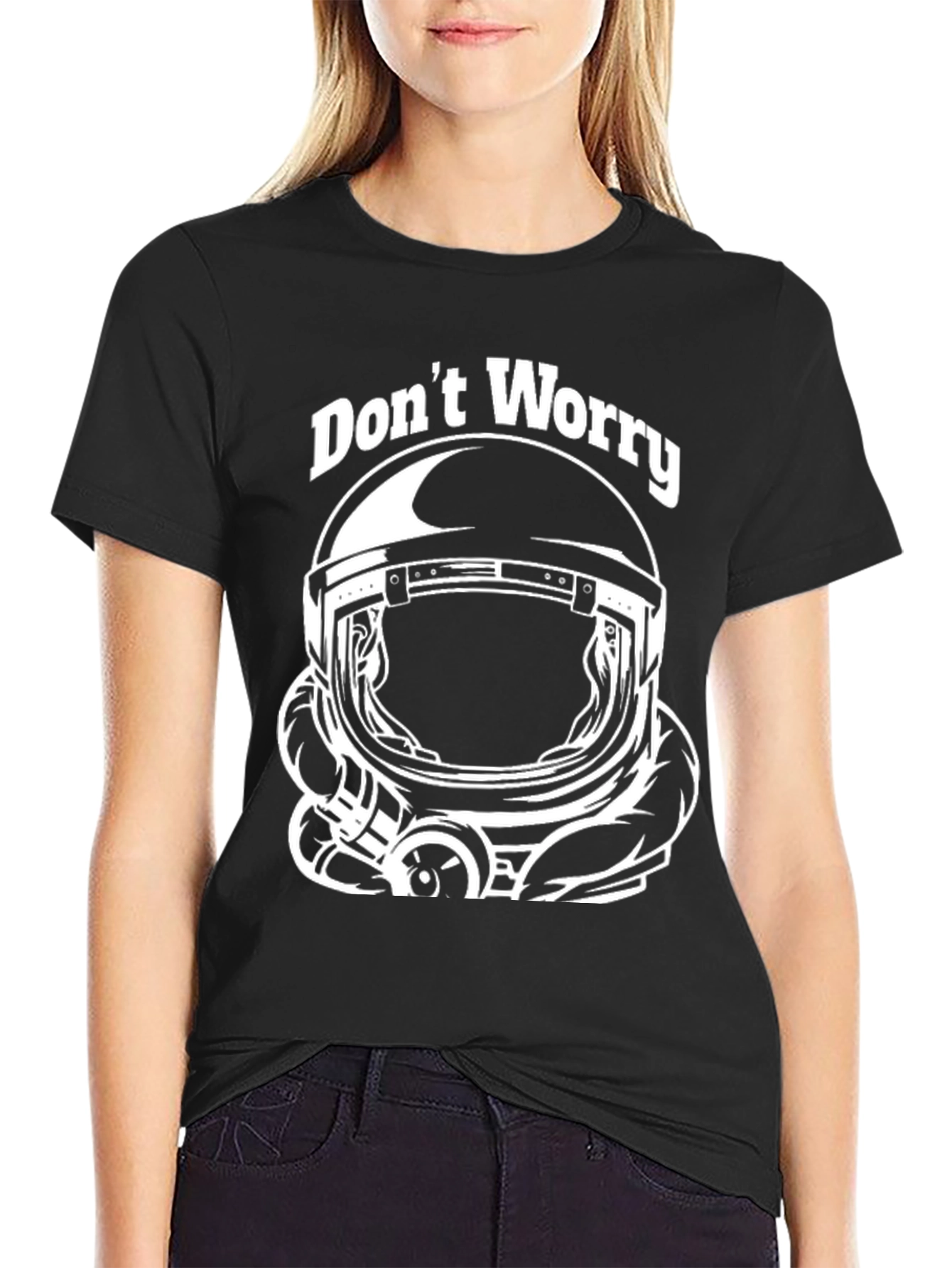 Dont Worry Astronaut Helmet T-Shirt