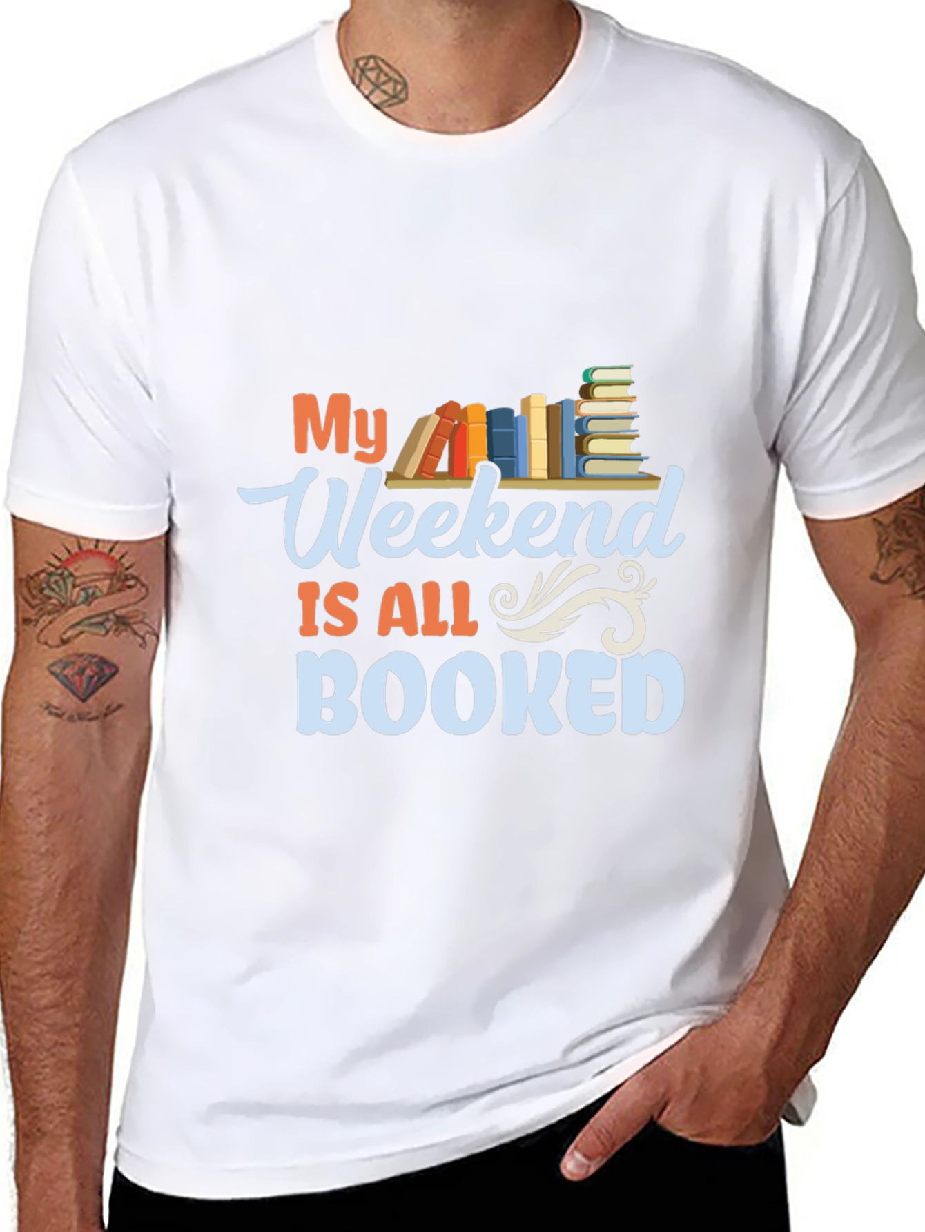 Booked Weekend T-Shirt - Reading Lover Tee