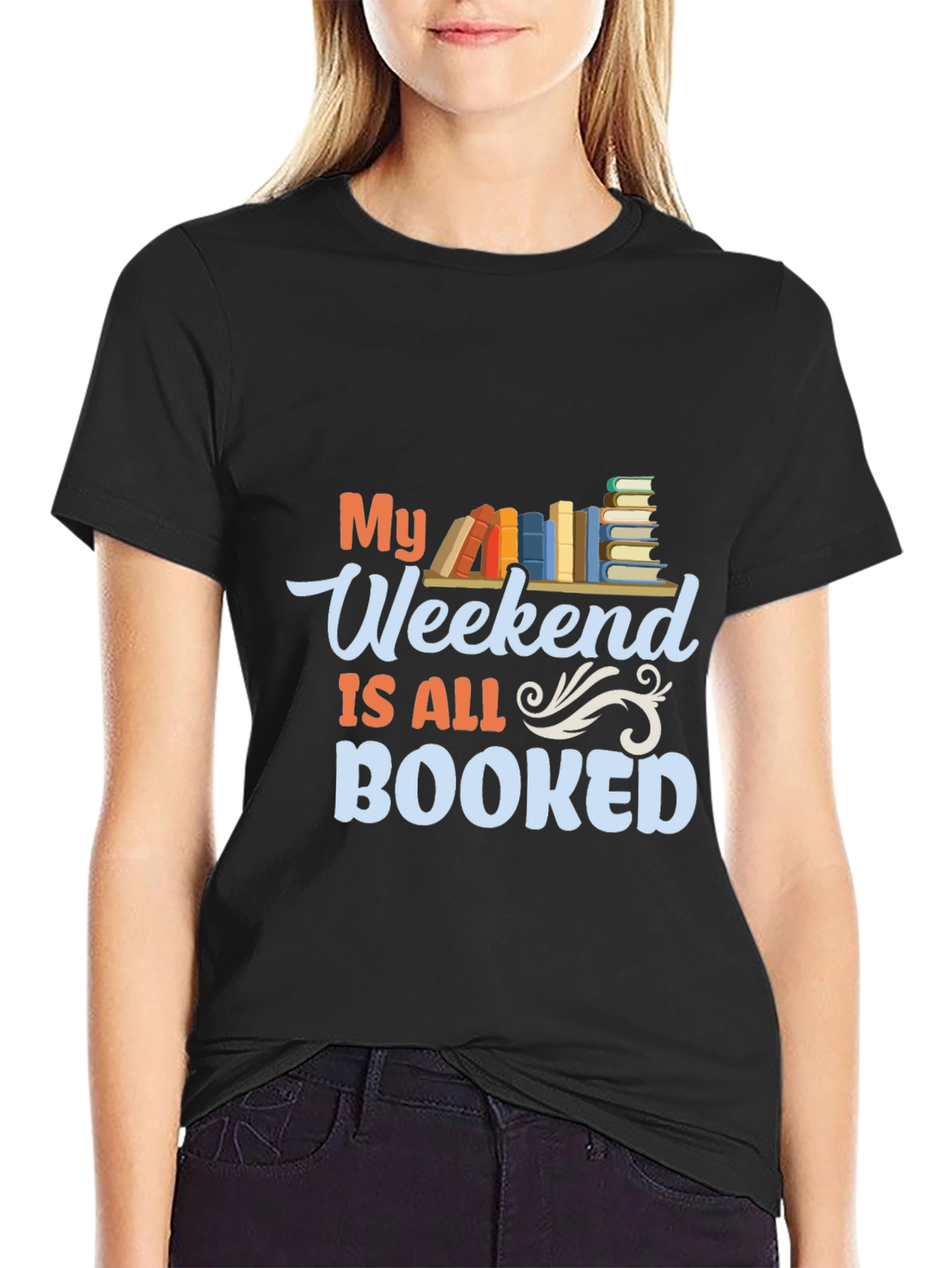 Booked Weekend T-Shirt - Reading Lover Tee