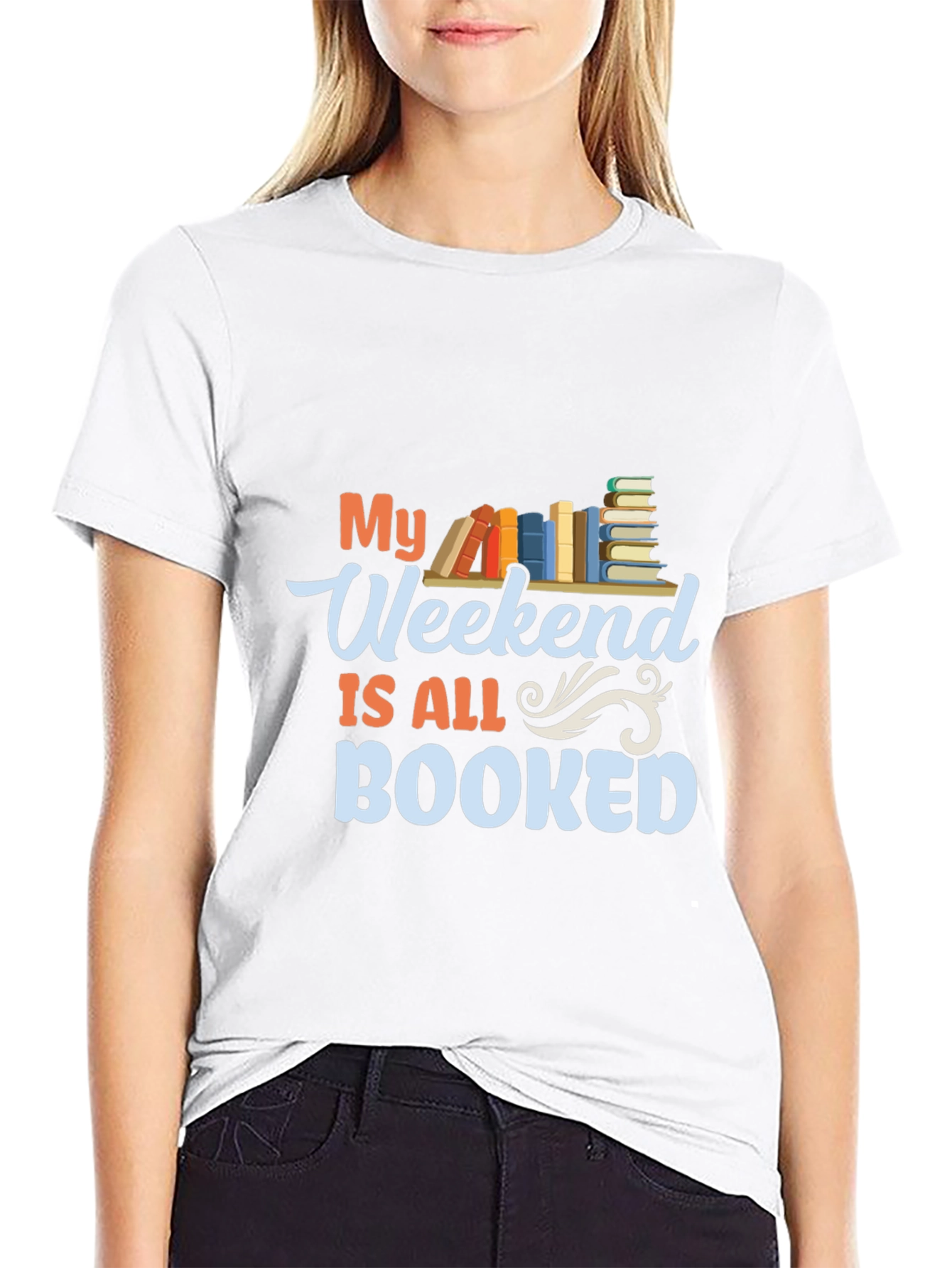 Booked Weekend T-Shirt - Reading Lover Tee