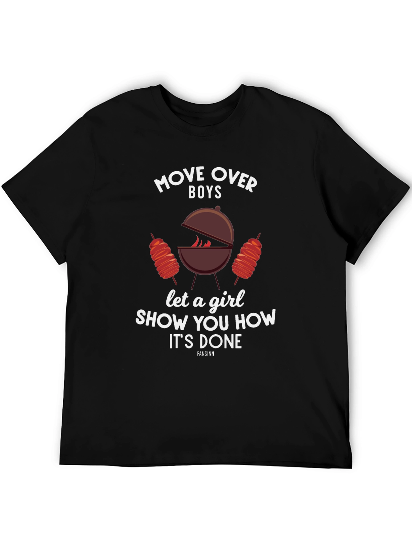 Move Over Boys BBQ Graphic Tee