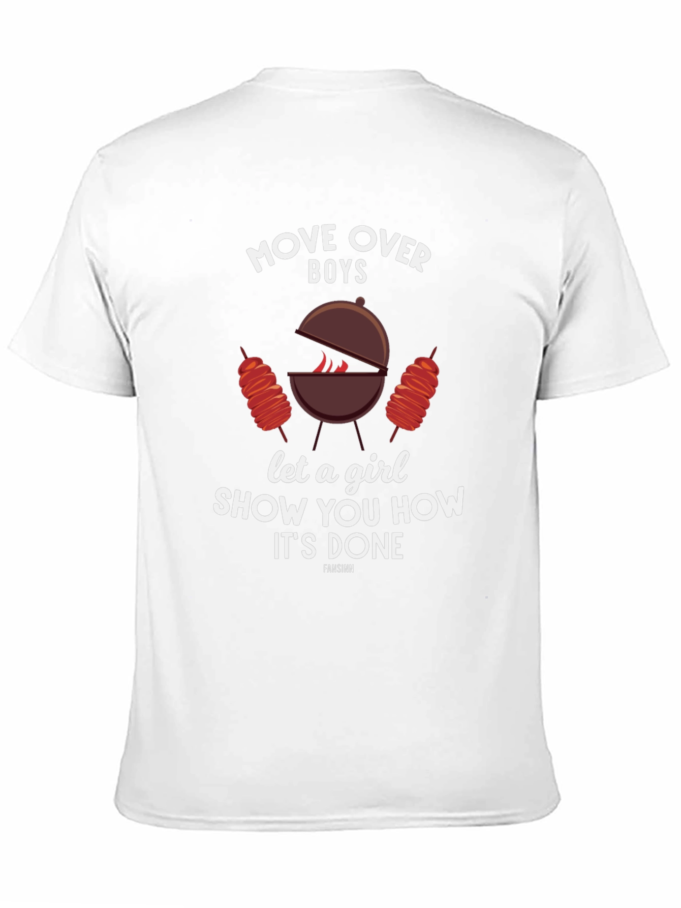 Move Over Boys BBQ Graphic Tee