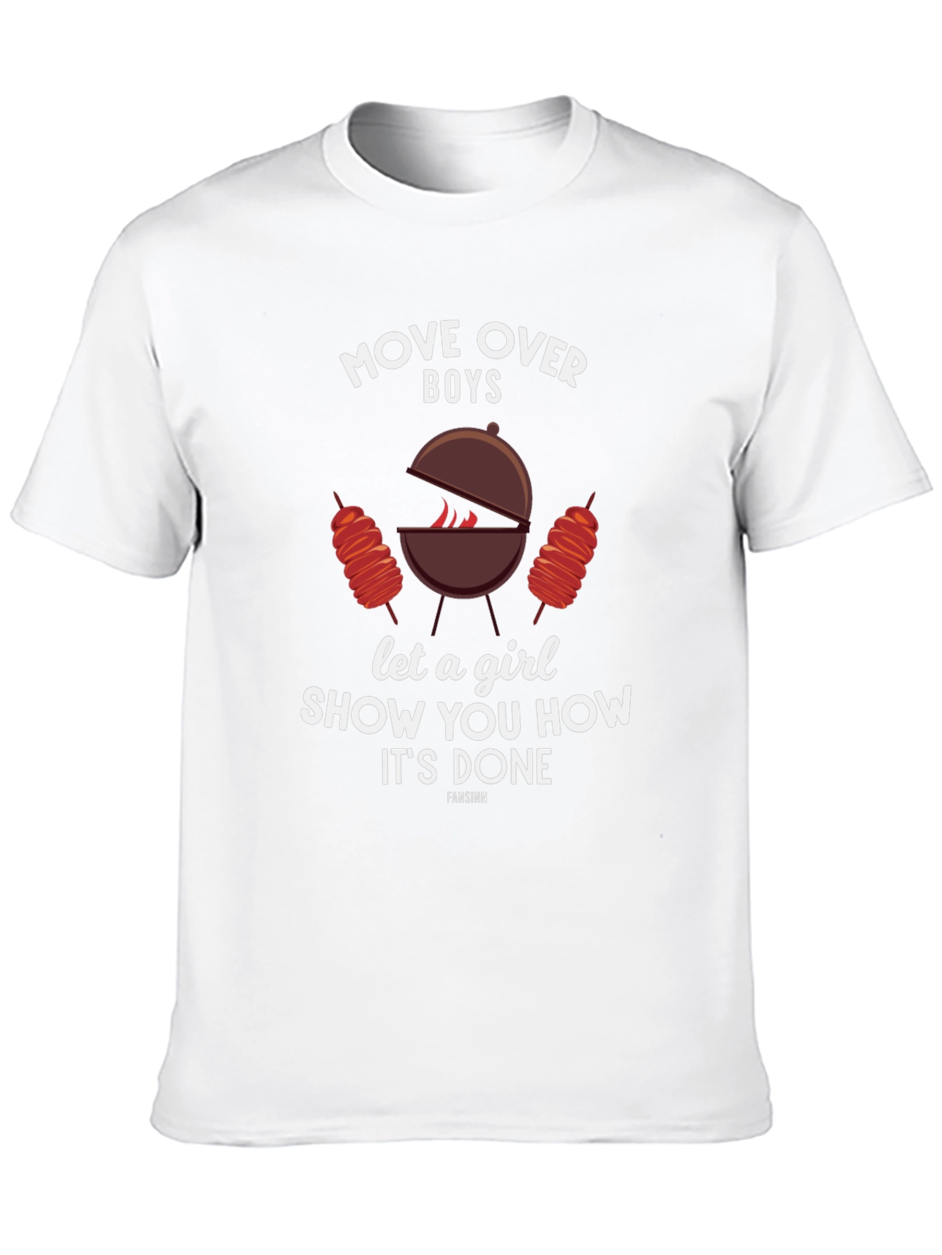 Move Over Boys BBQ Graphic Tee