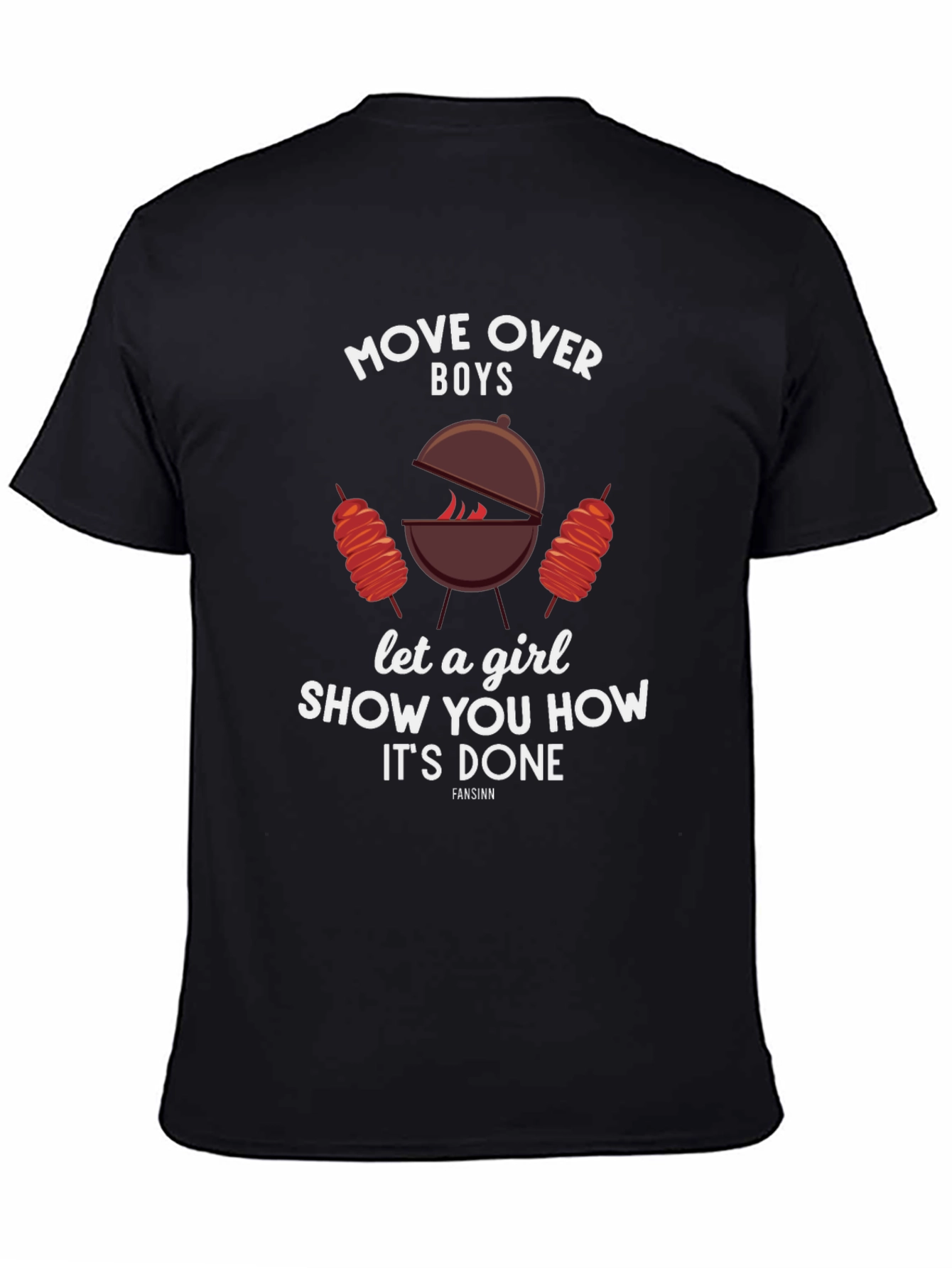 Move Over Boys BBQ Graphic Tee