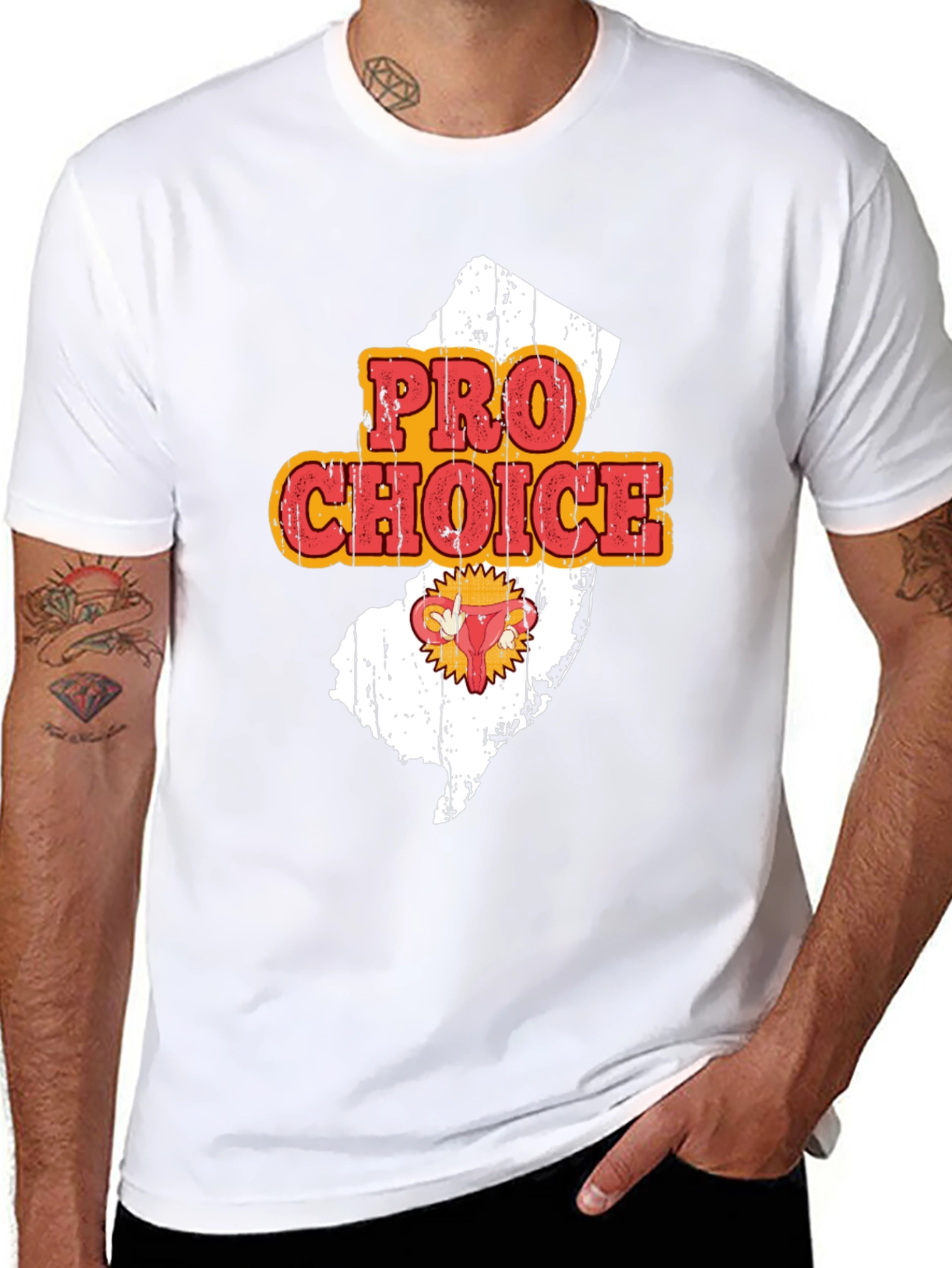 Pro Choice New Jersey Graphic Tee