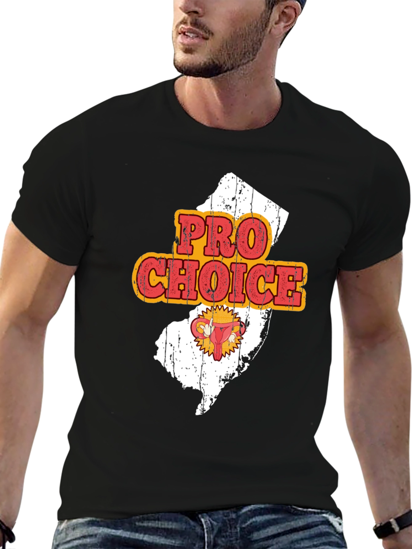 Pro Choice New Jersey Graphic Tee
