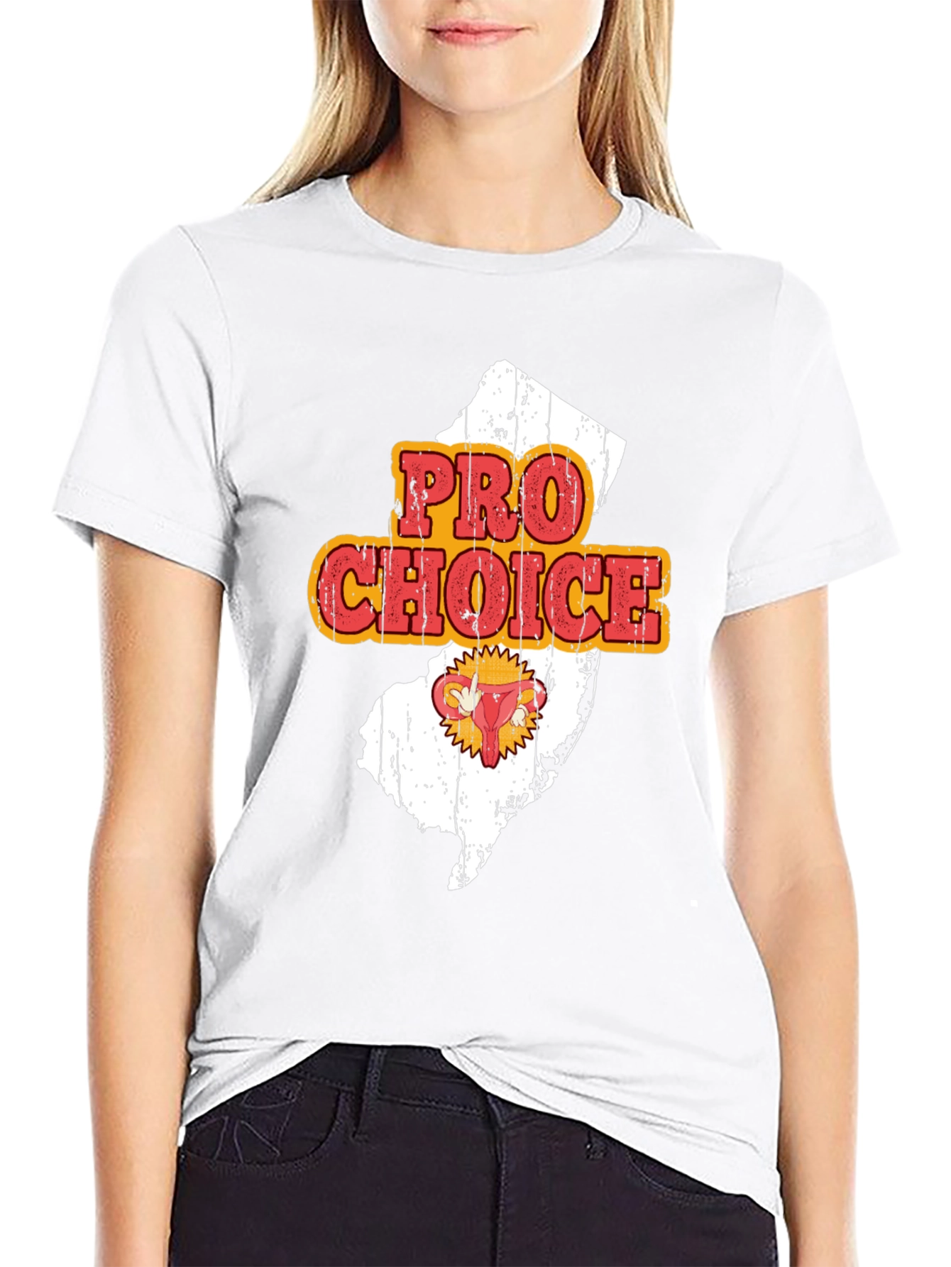Pro Choice New Jersey Graphic Tee