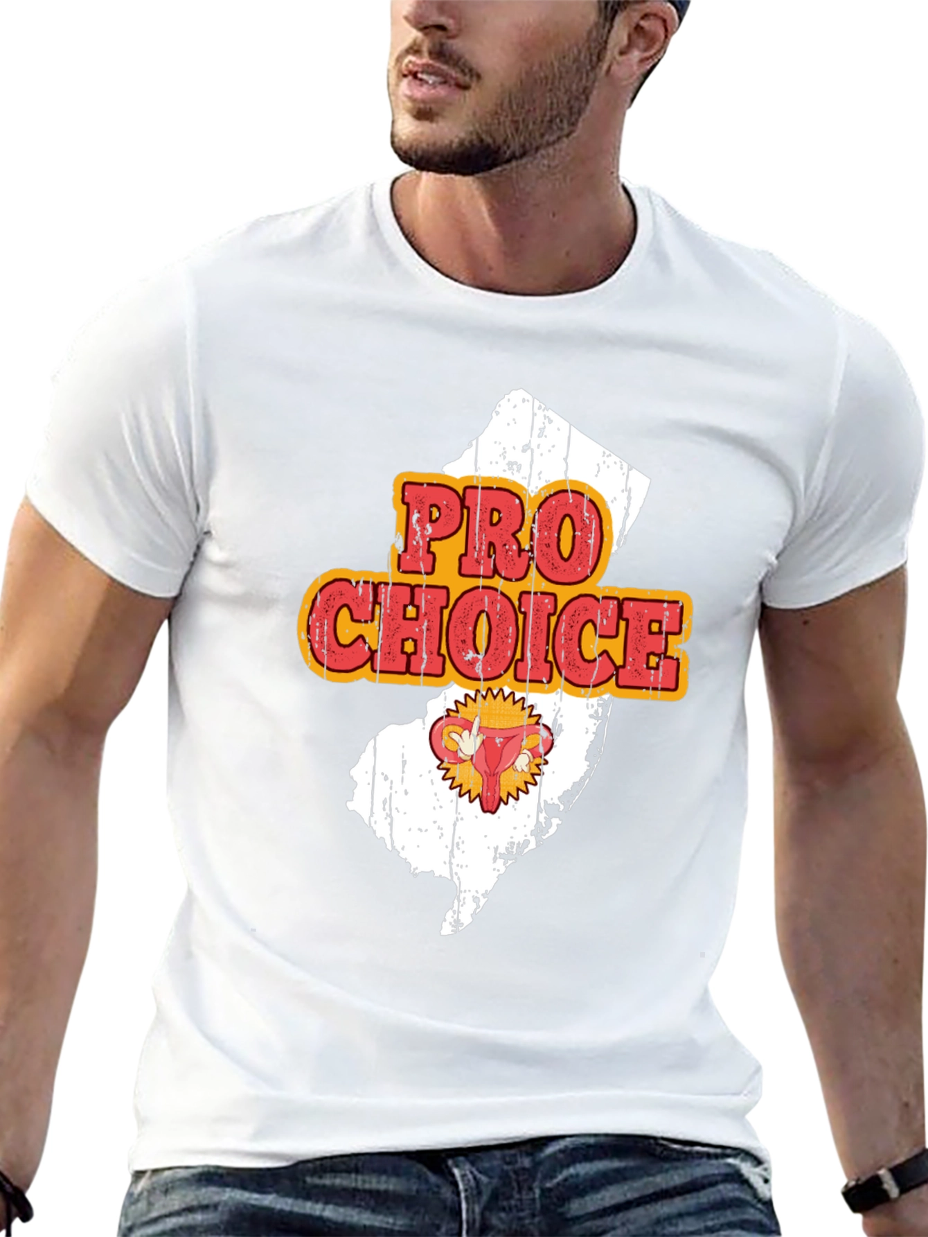 Pro Choice New Jersey Graphic Tee