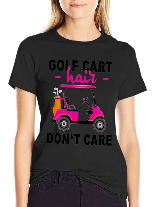 Golf Cart Hair T-Shirt