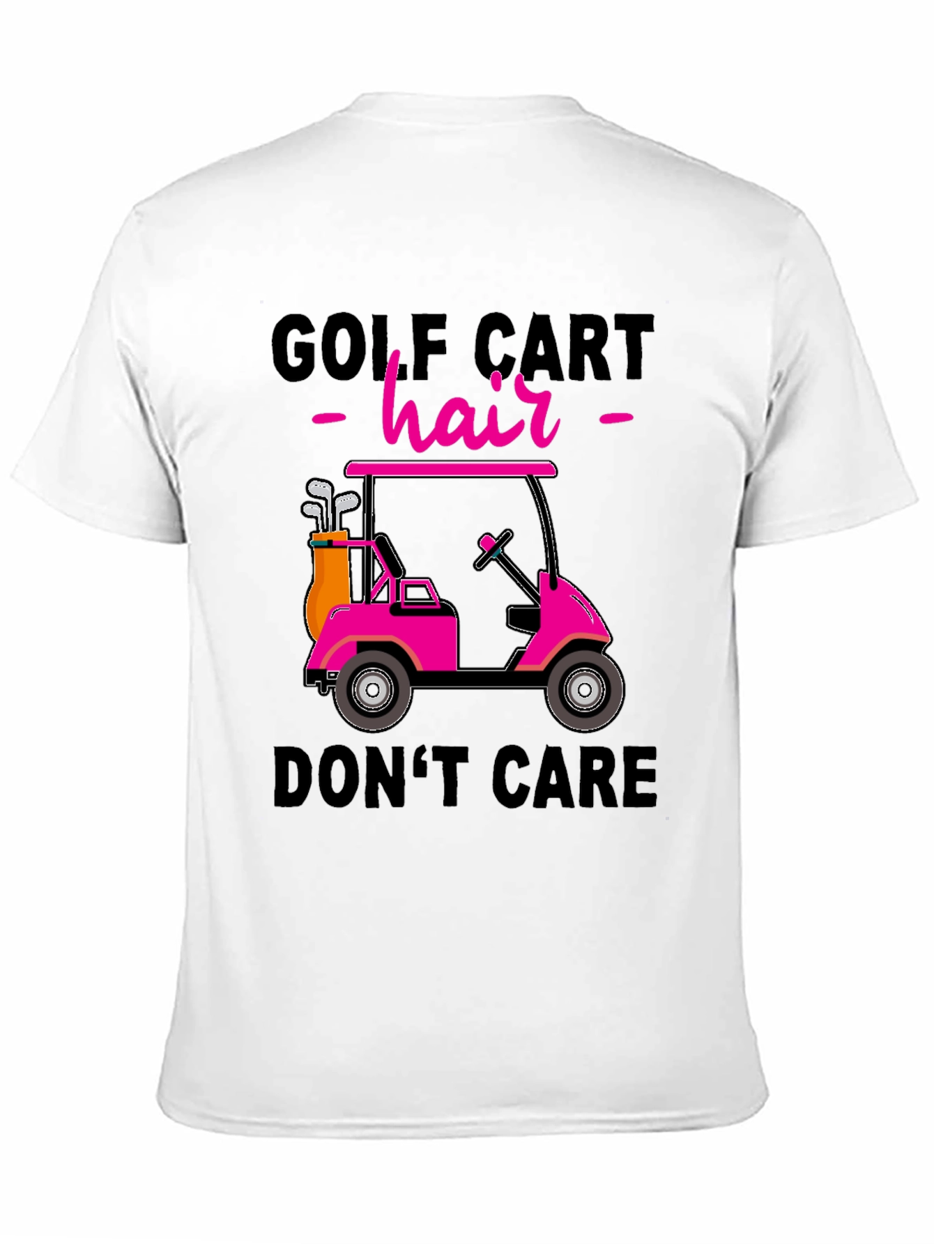 Golf Cart Hair T-Shirt