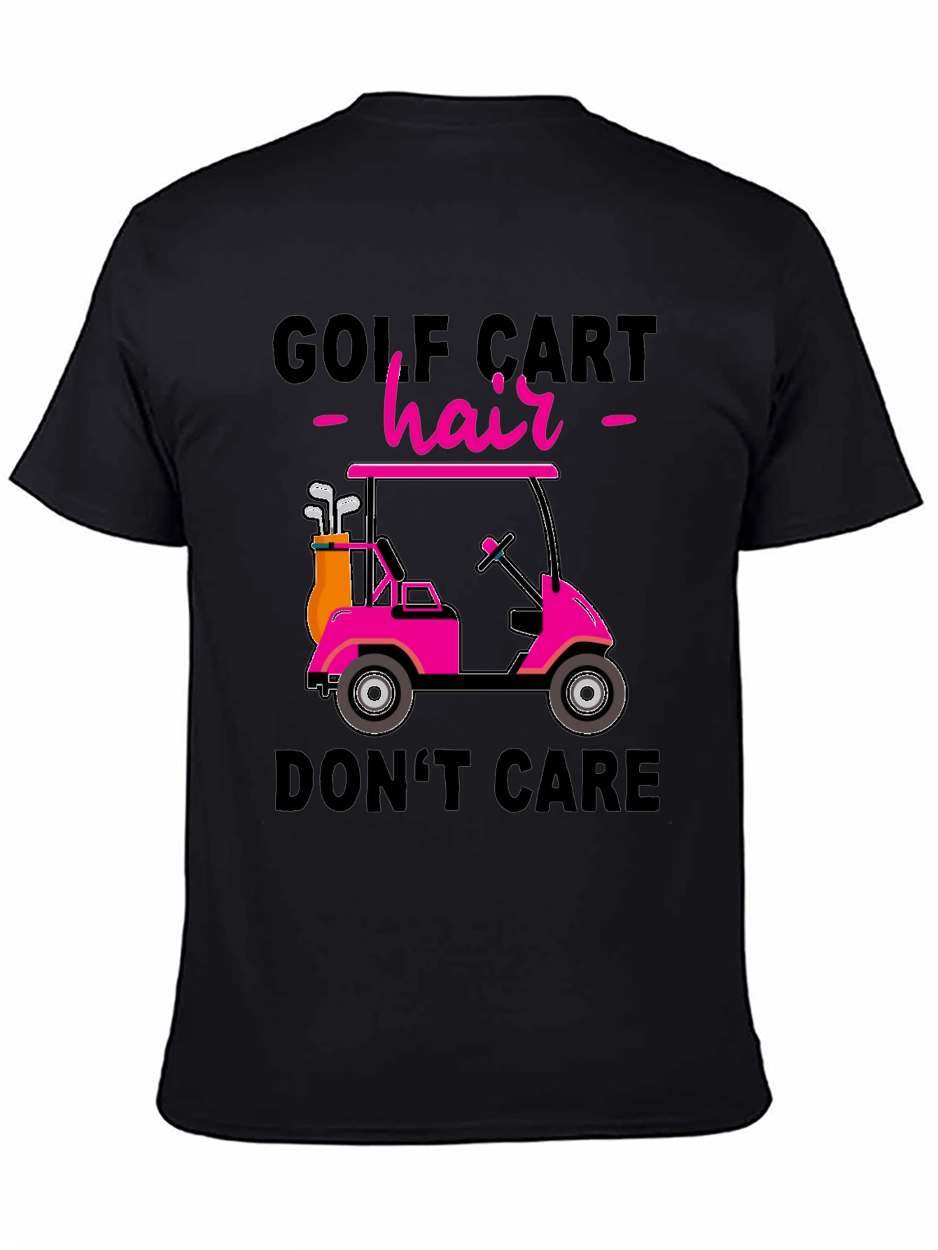 Golf Cart Hair T-Shirt