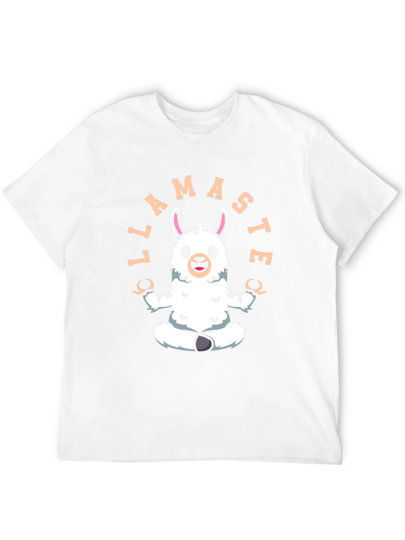 Llamaste Yoga T-Shirt - Mens Black Graphic Tee