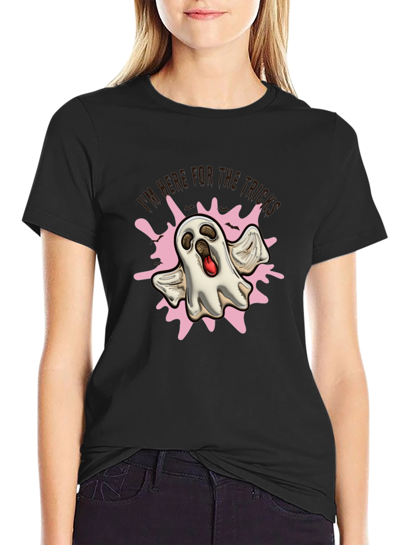 Im Here for The Tricks Ghost T-Shirt