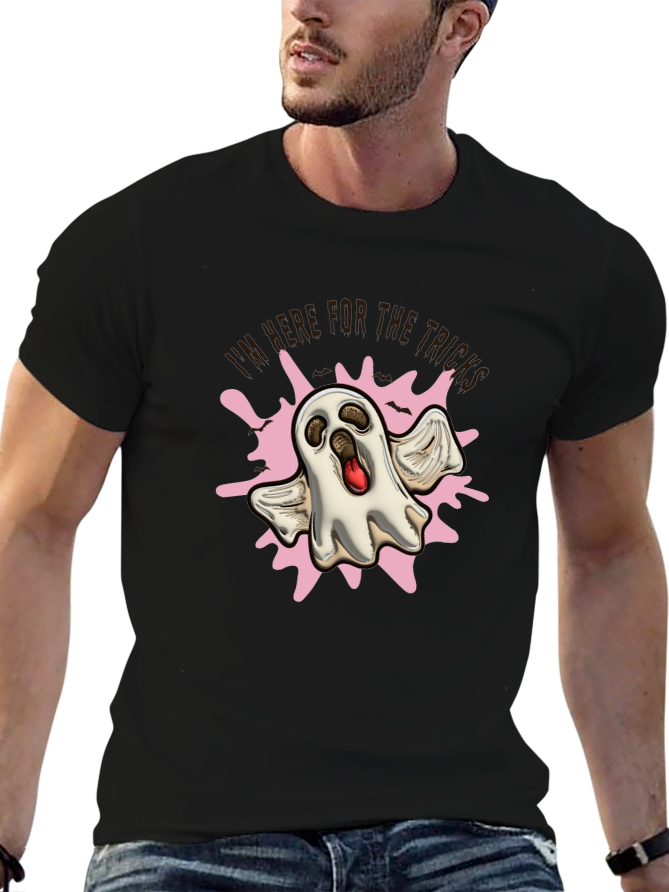 Im Here for The Tricks Ghost T-Shirt