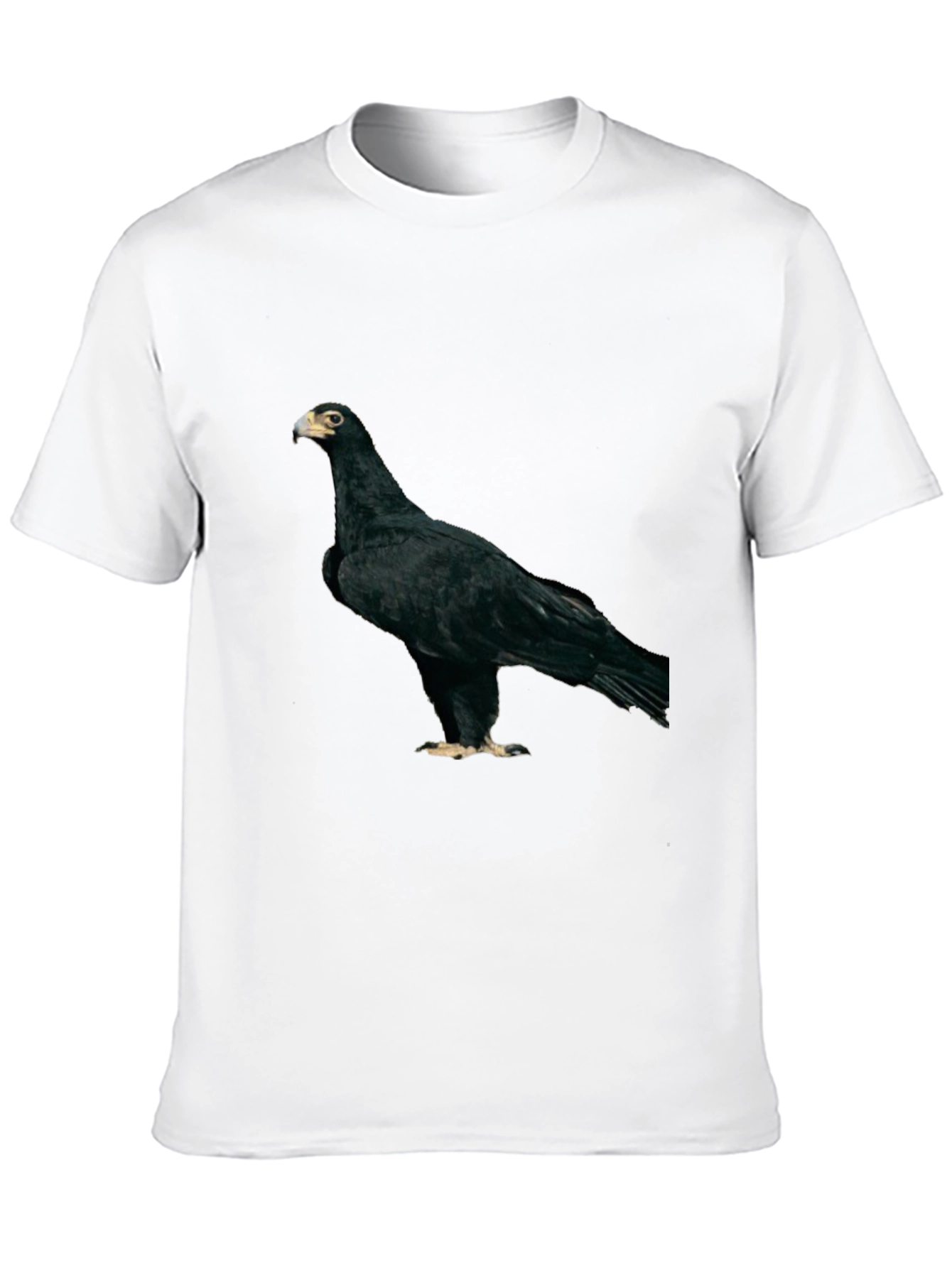 Black Eagle Graphic Tee - Unique Bird Design T-Shirt
