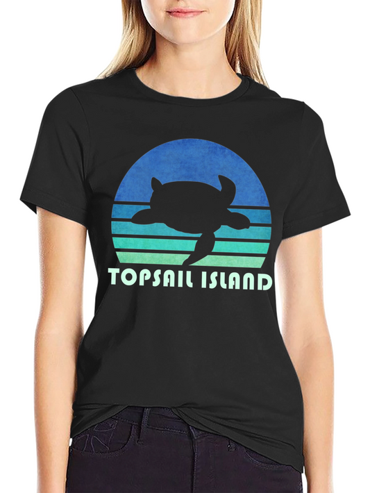 Topsail Island Turtle Graphic Tee