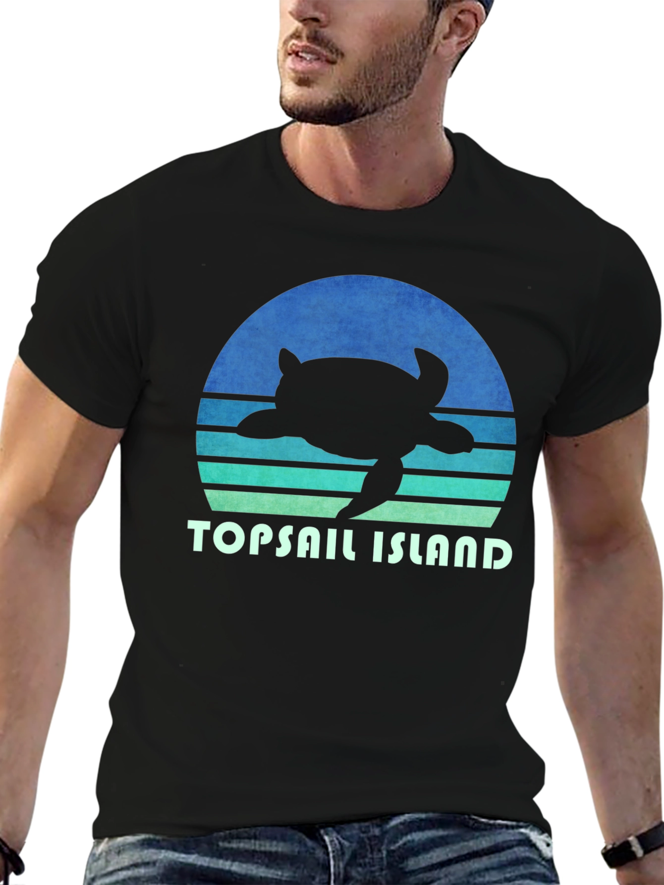 Topsail Island Turtle Graphic Tee