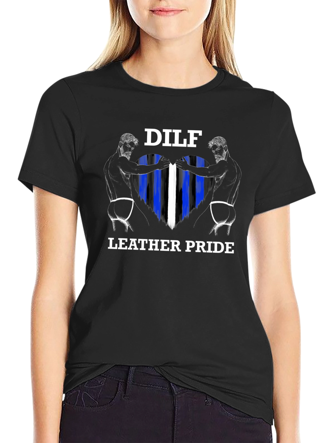 DILF Leather Pride T-Shirt