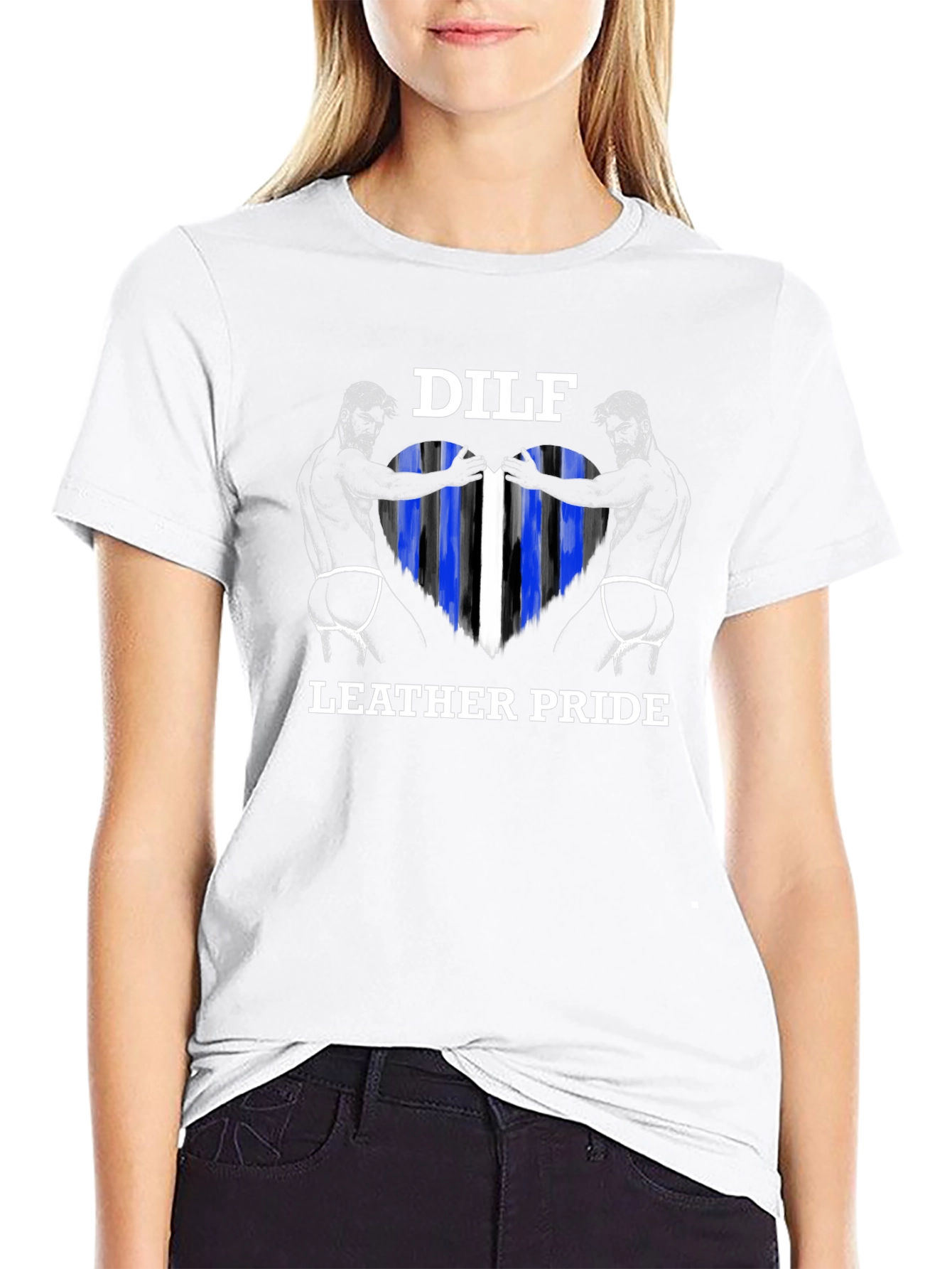 DILF Leather Pride T-Shirt