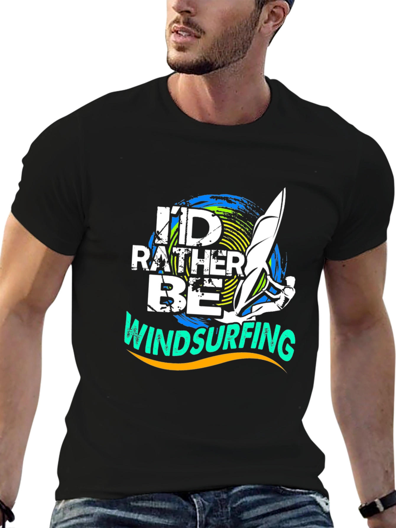 Windsurfing Graphic T-Shirt