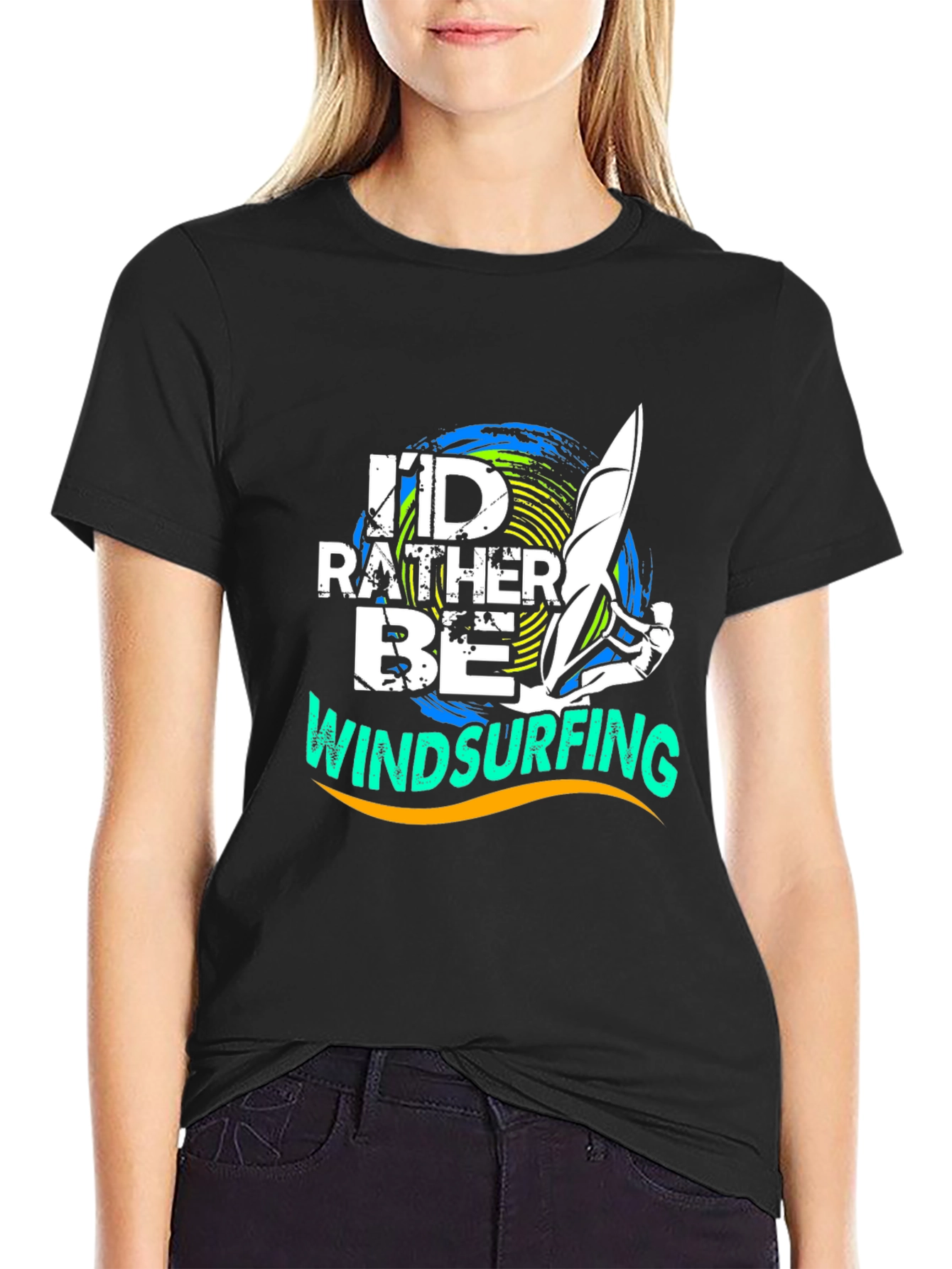 Windsurfing Graphic T-Shirt