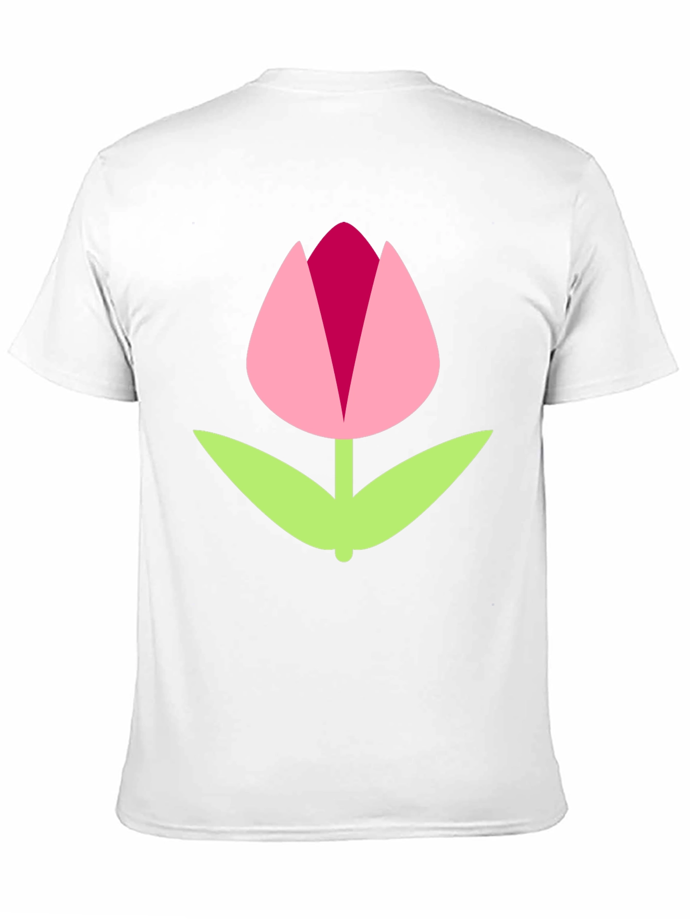 Black Tulip Graphic Tee | Modern Casual Style