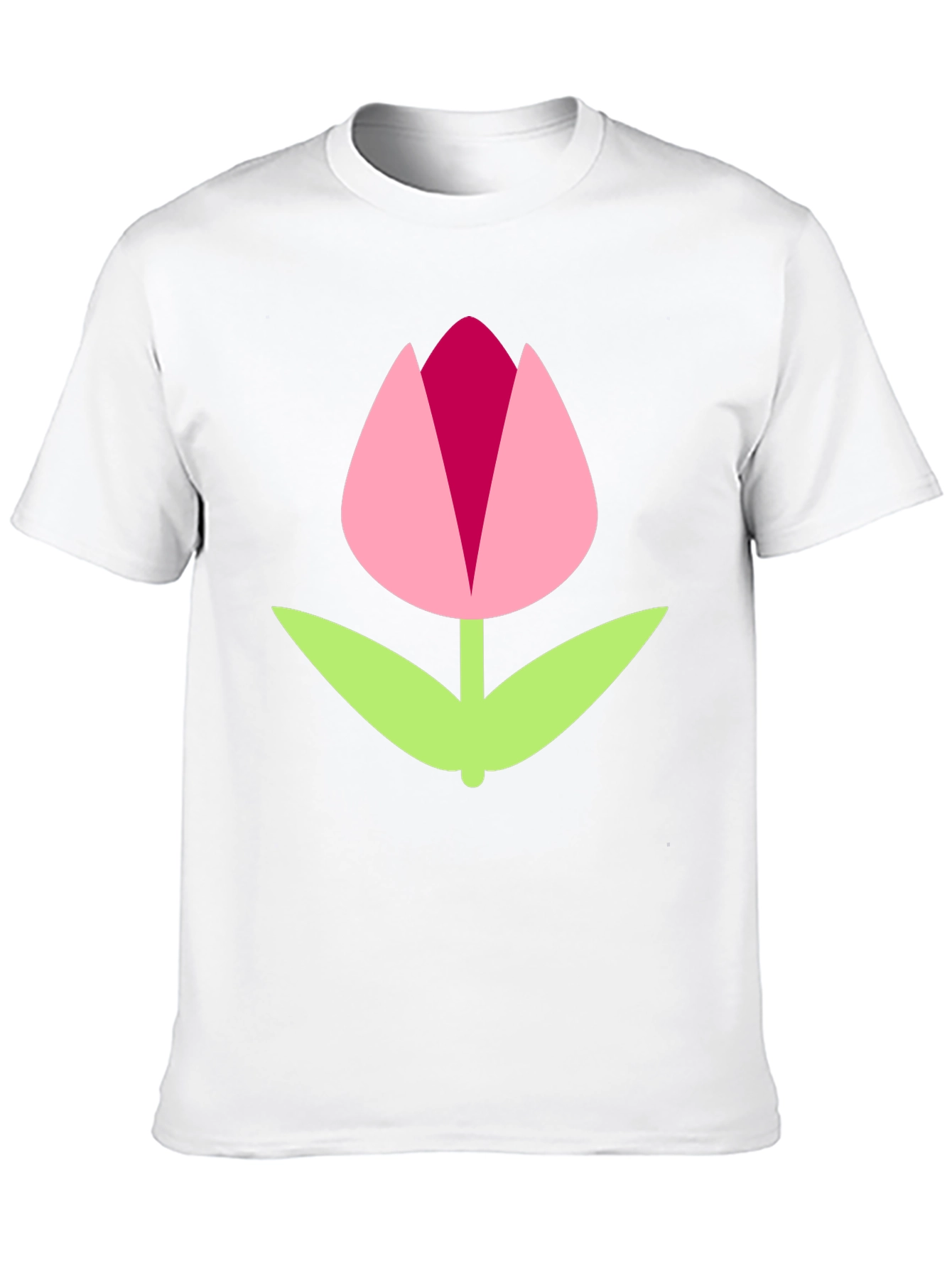 Black Tulip Graphic Tee | Modern Casual Style