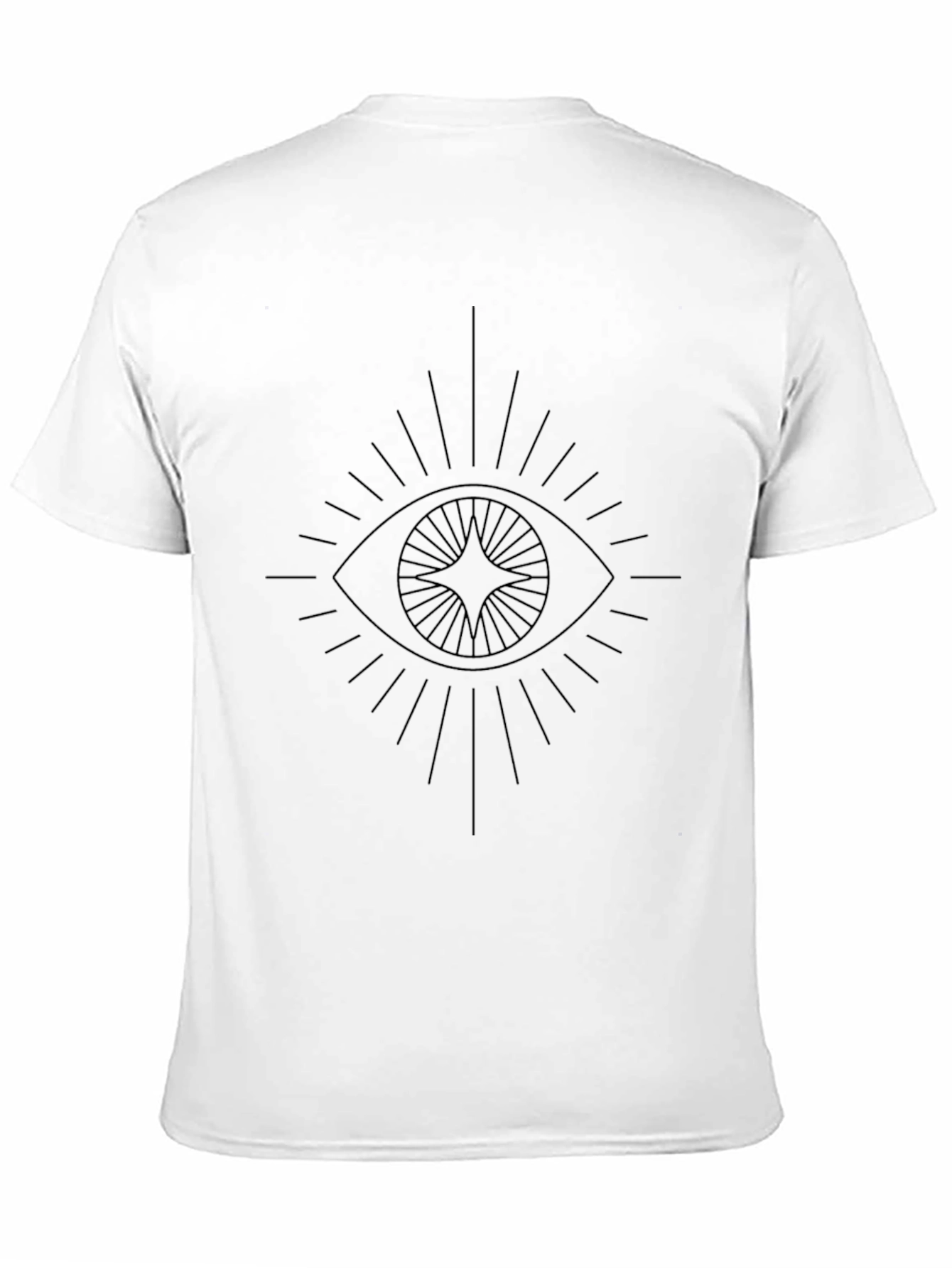 Mystic Eye Black Graphic Tee
