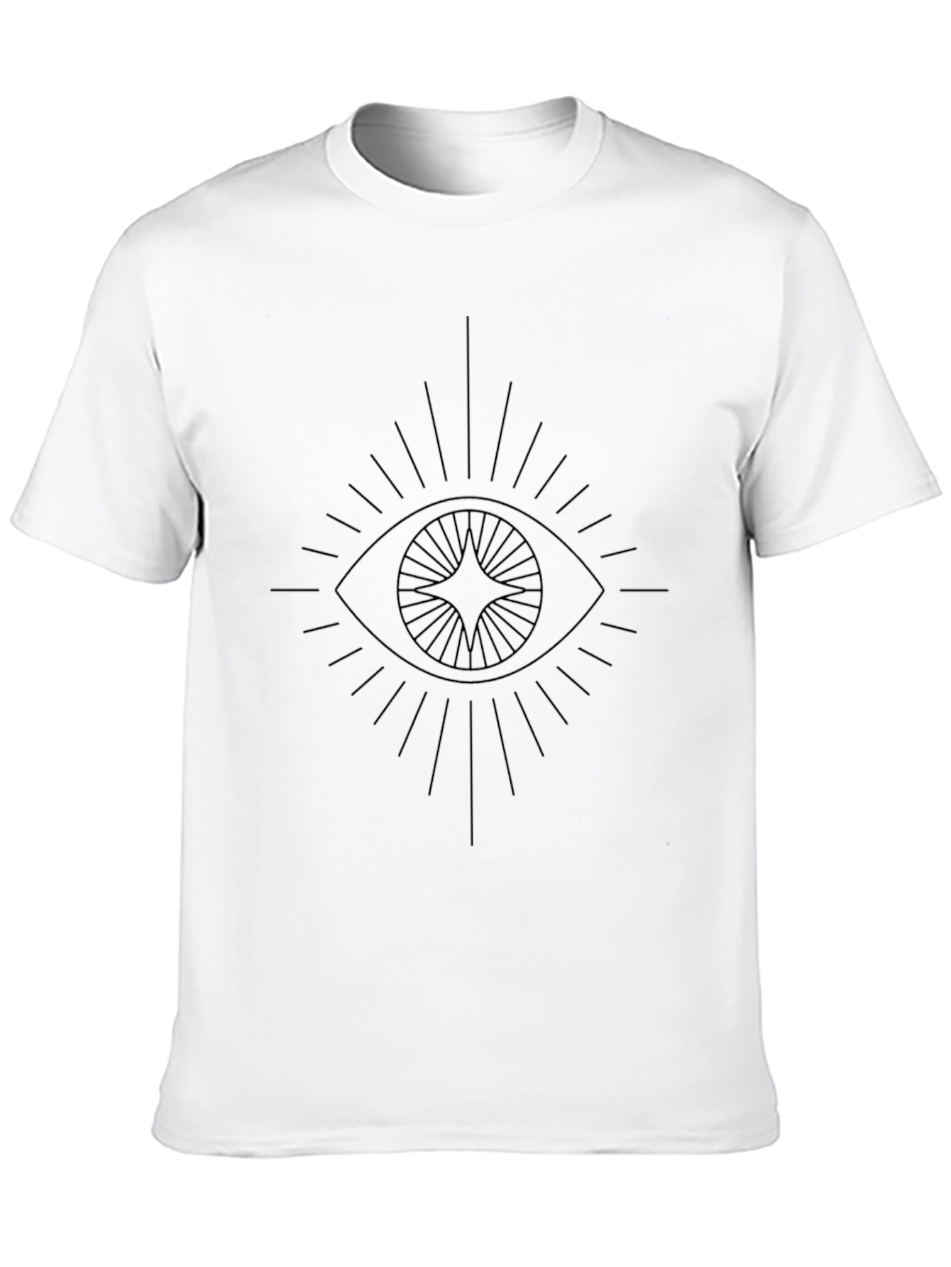 Mystic Eye Black Graphic Tee